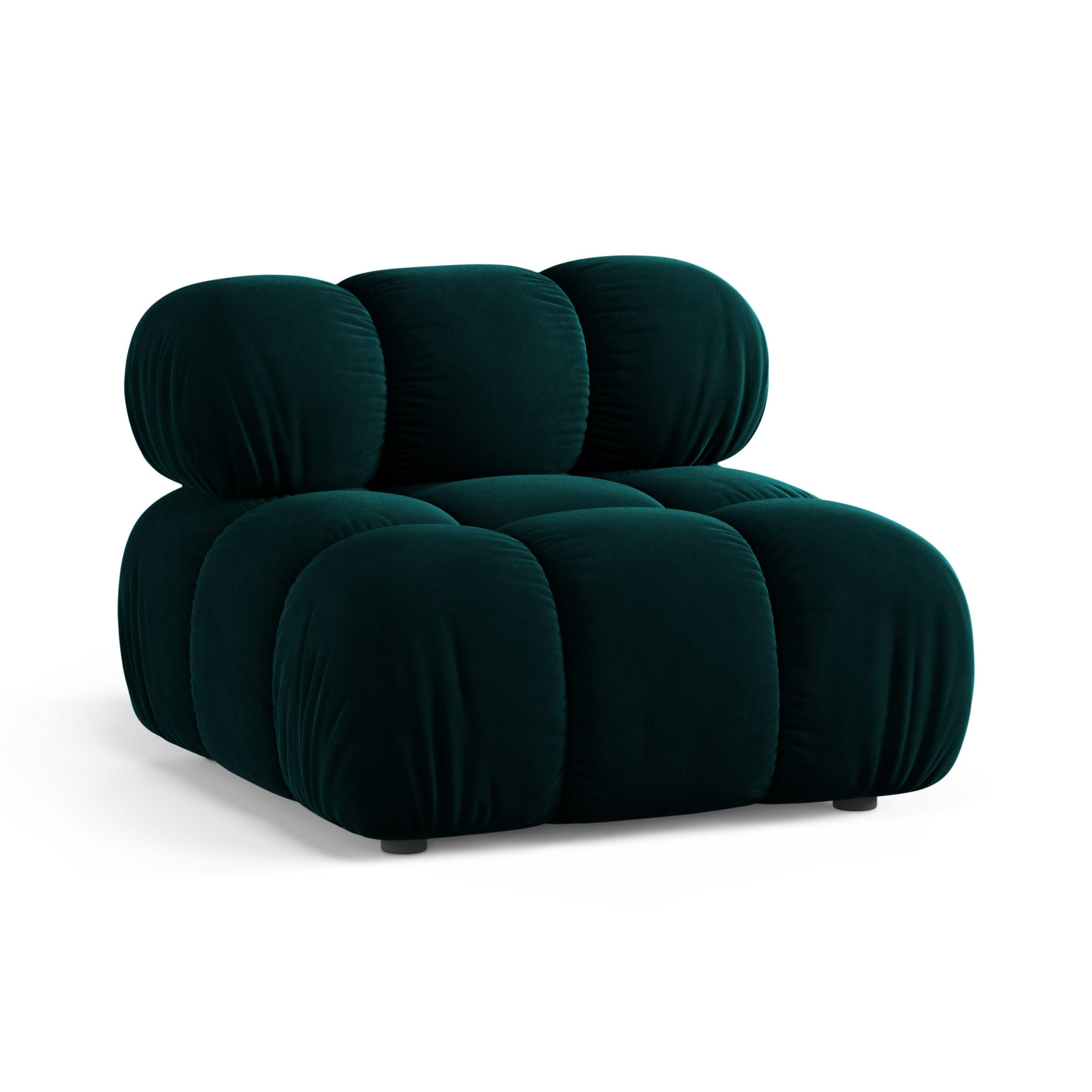 Fotel / module BELLIS diep petrol velours