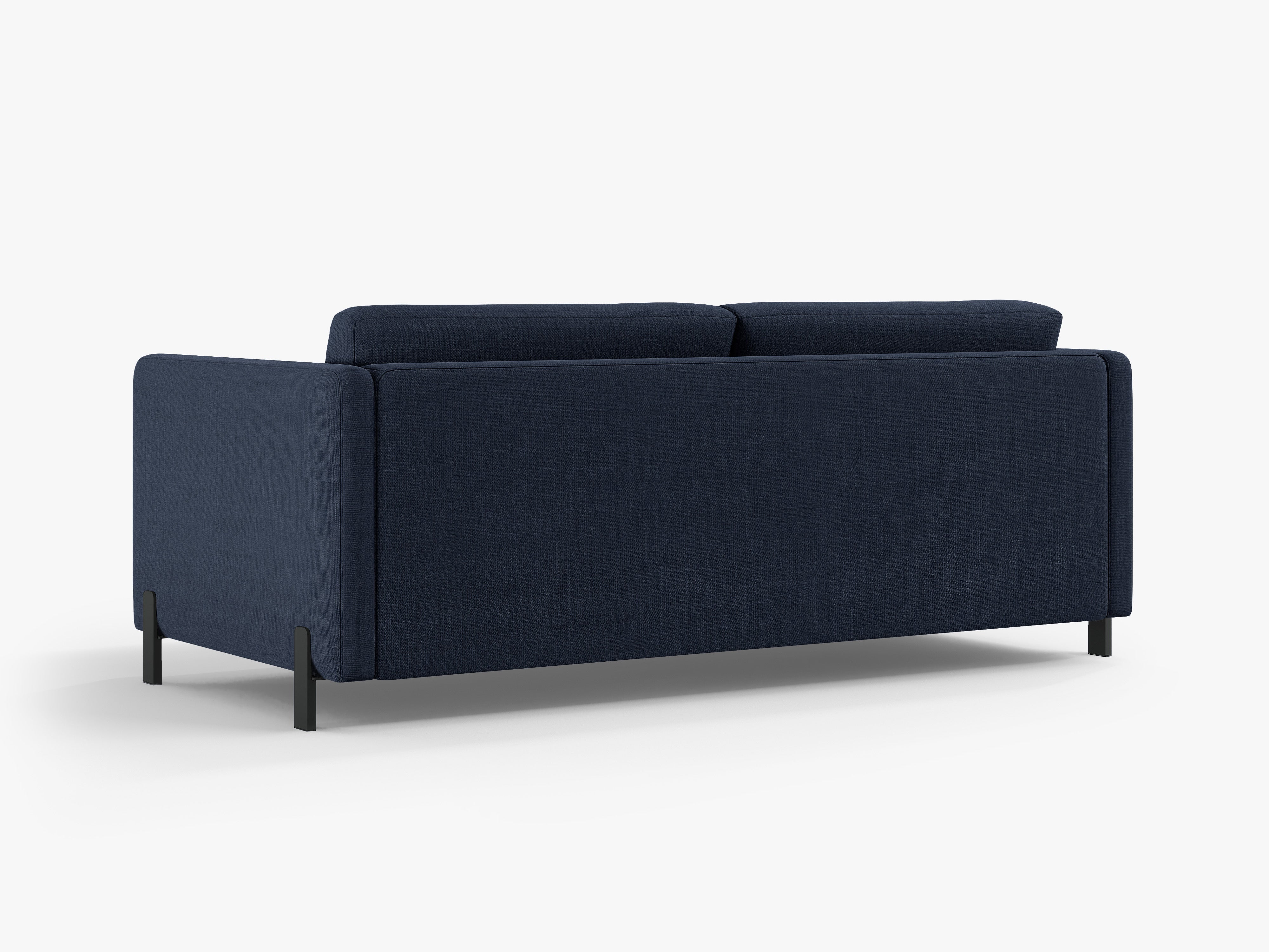 2-seater sofa with sleeping function GLORIA blue chenille