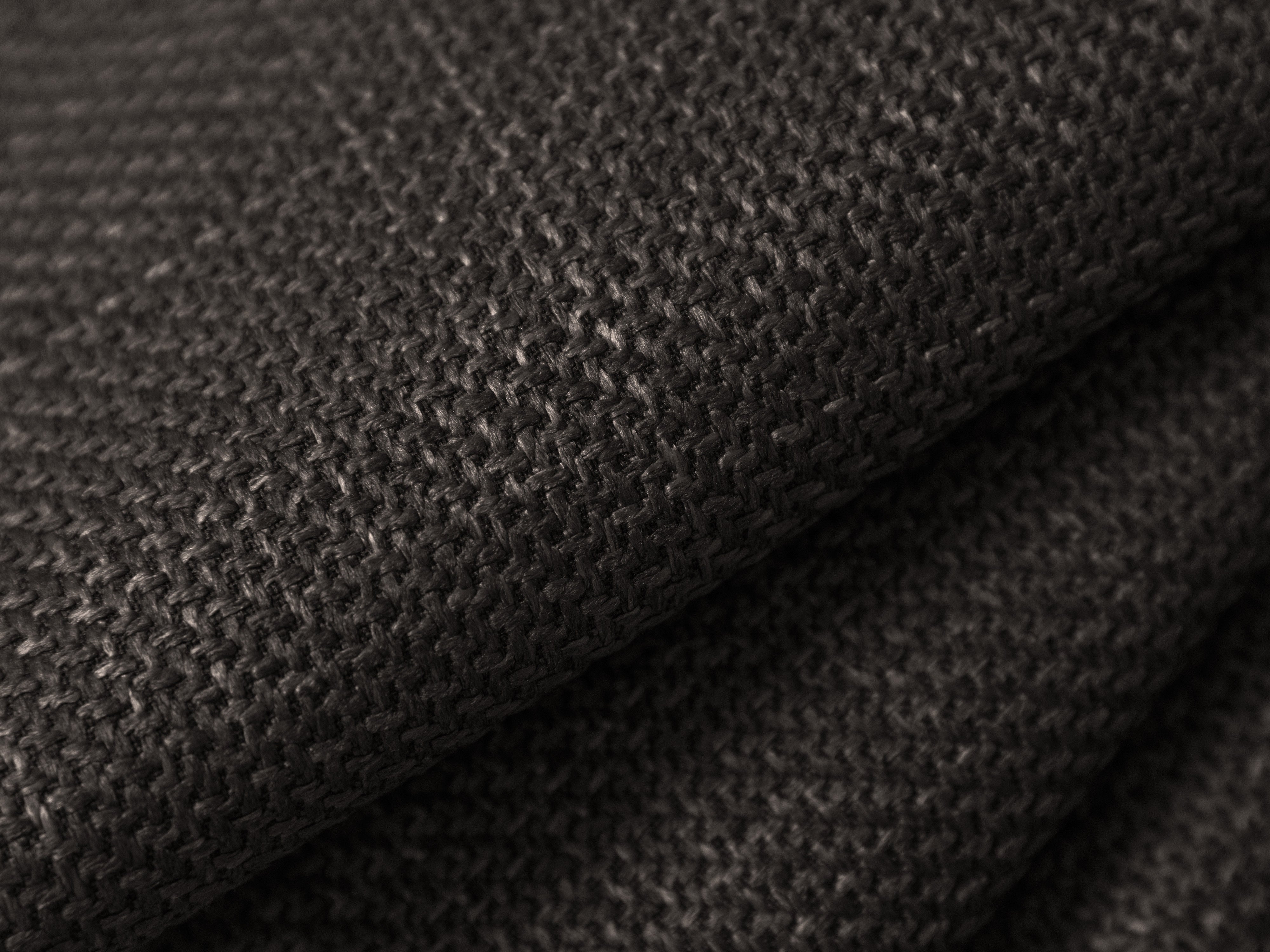 Sofa 2-Sitzer mit Schlaf-Funktion GLORIA dunkelgrau Chenille