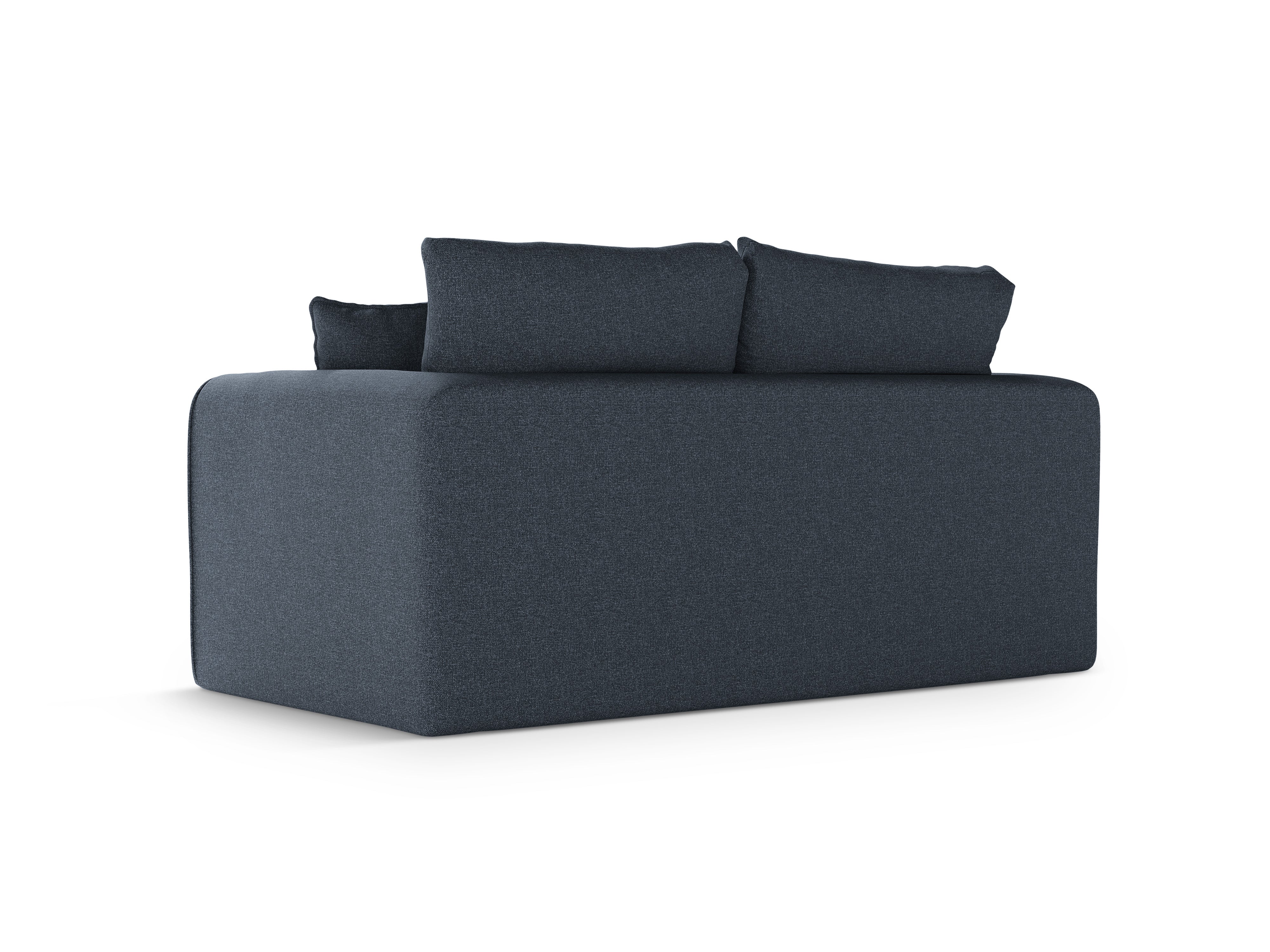 Sofa 2-zits met slaapfunctie LIDO donkerblauw
