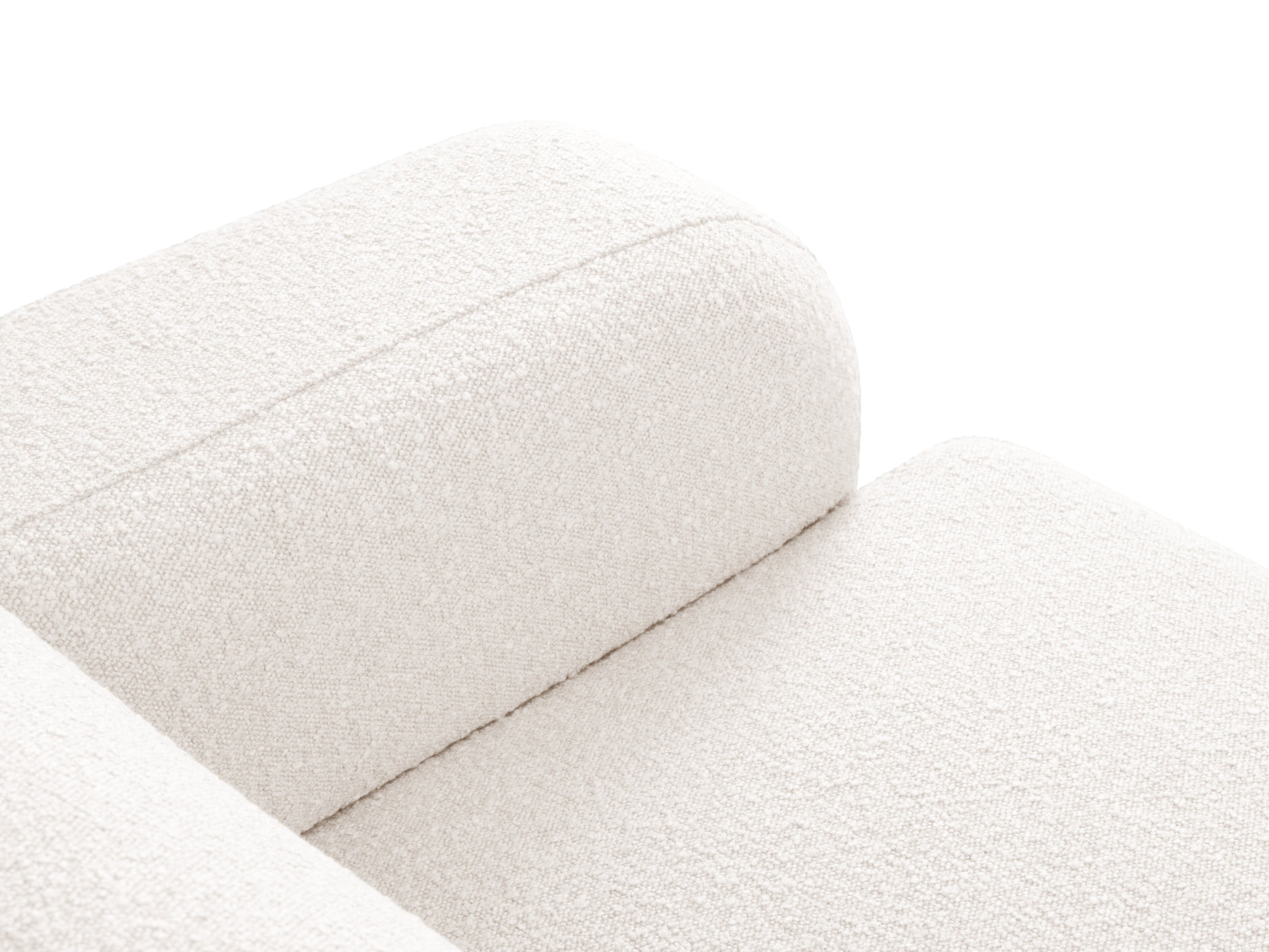 Sofa w tkaninie boucle 2-osobowa MOLINO biały Micadoni Eye on Design