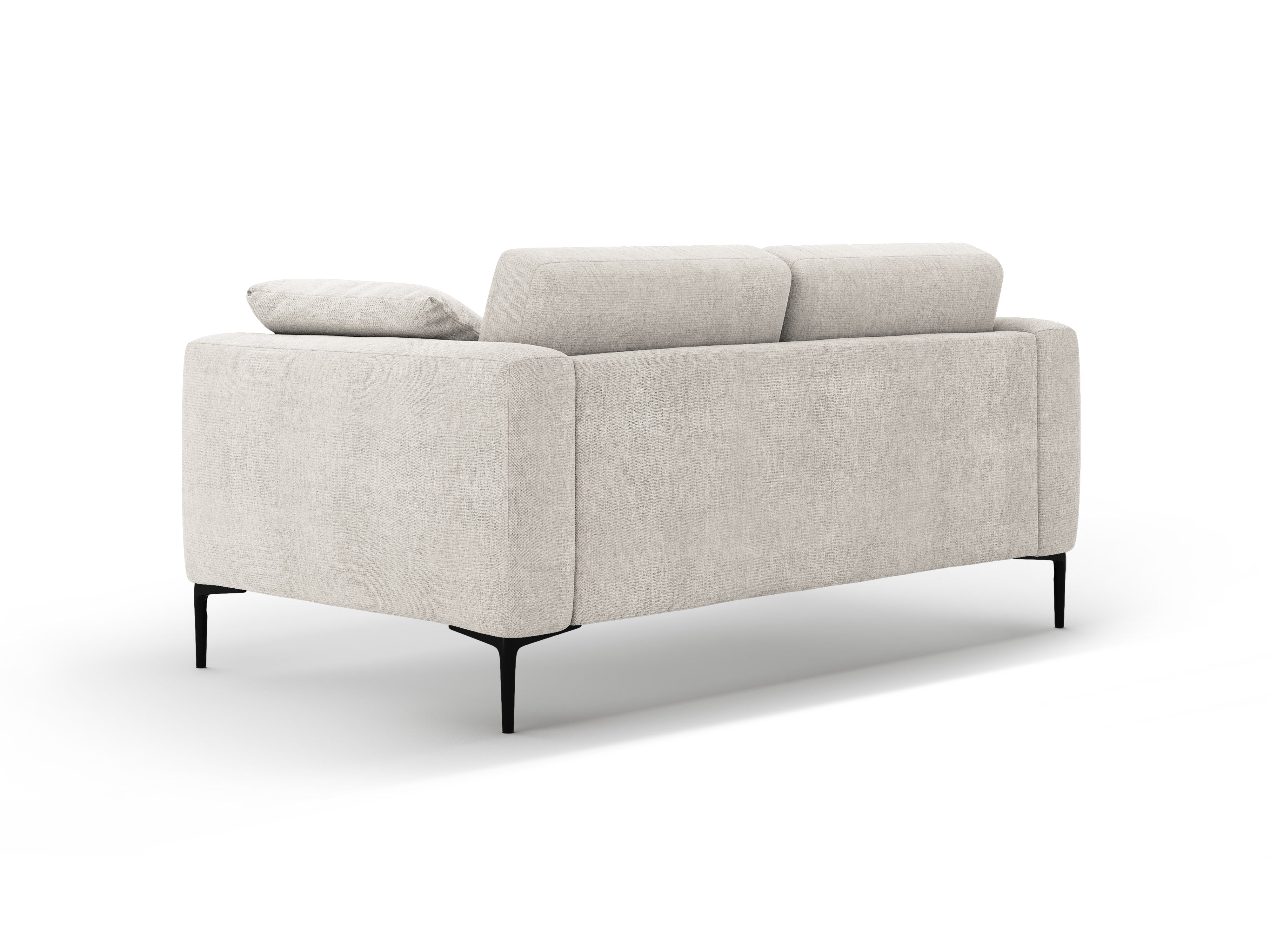 BEMY Beige Chenille 2-Seater Sofa