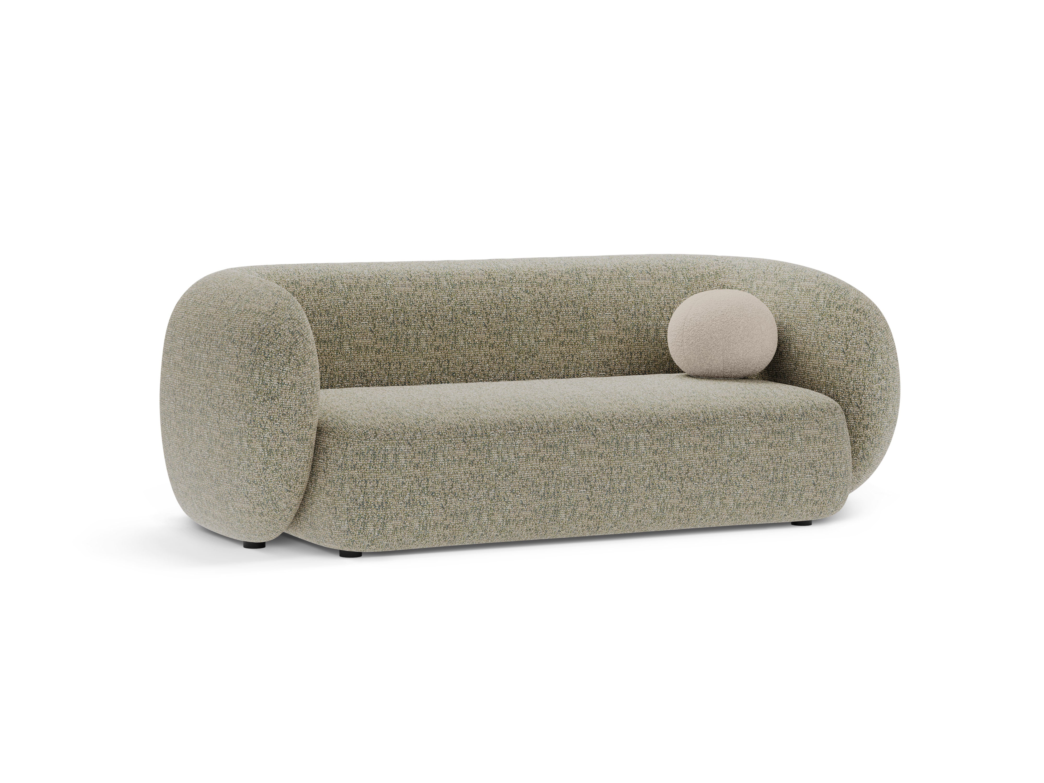 2-seater Sofa KATE light green mélange