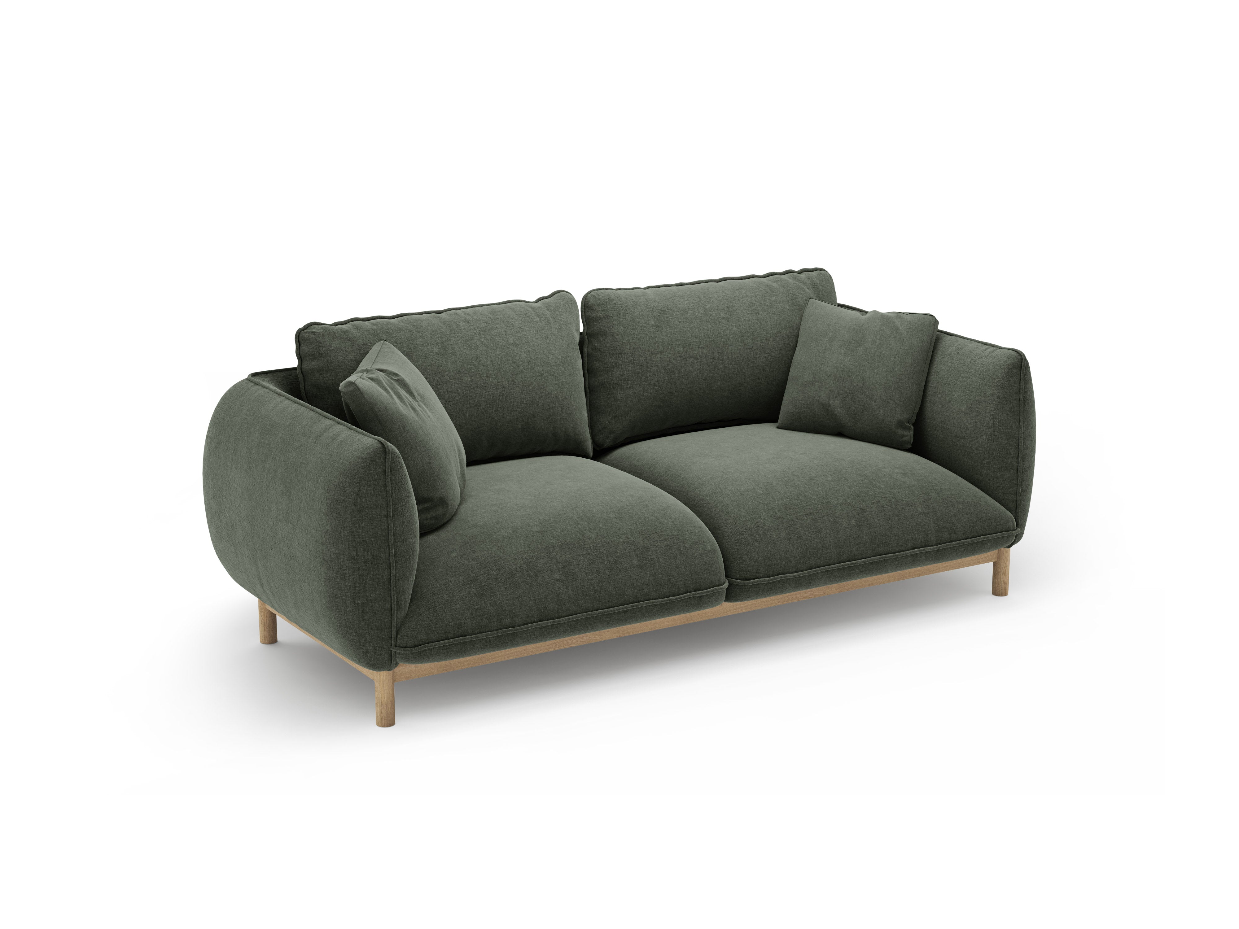 Sofa 2-zits ADA groen chenille