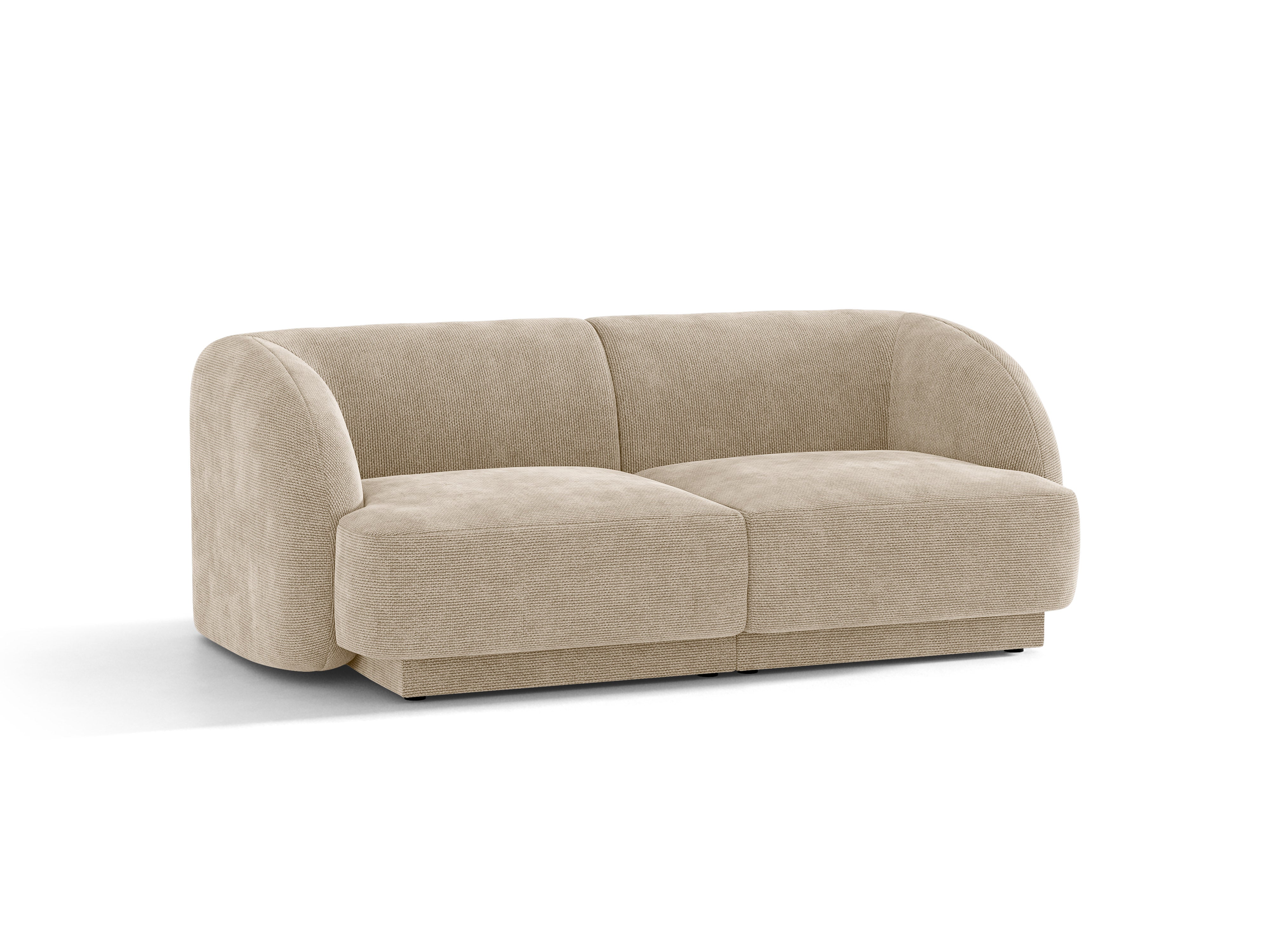 Sofa 2-osobowa MILEY beżowy szenil – Micadoni