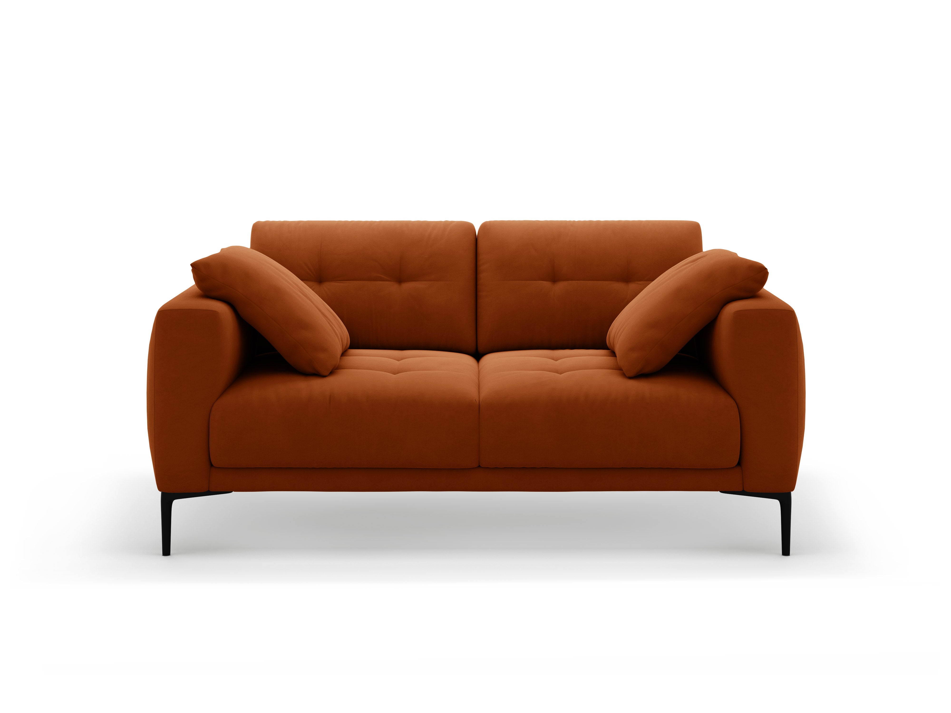 Sofa aus Samt für 2 Personen BEMY terrakotta