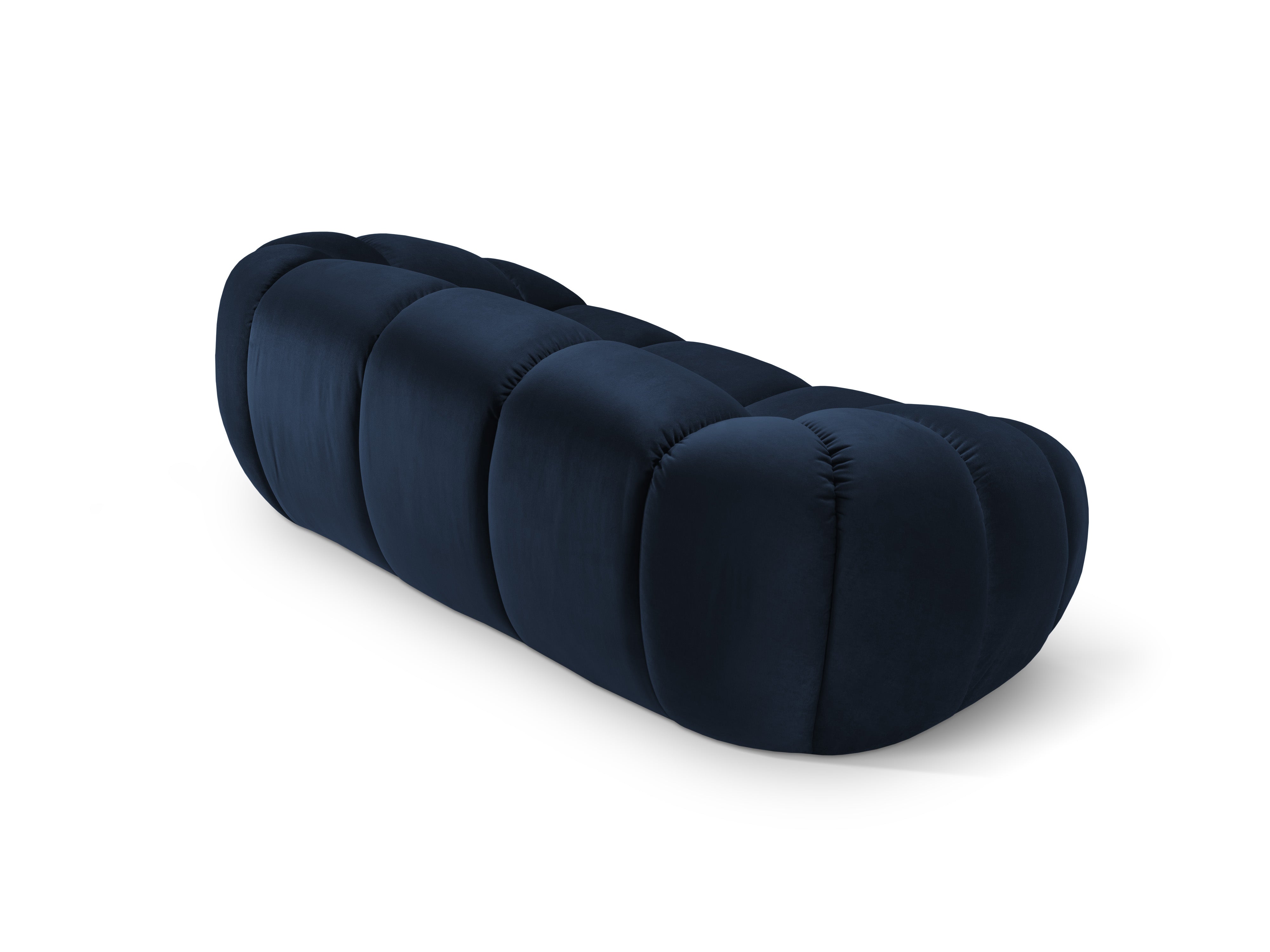 Samtsofa 2-sitzig DIANA königsblau