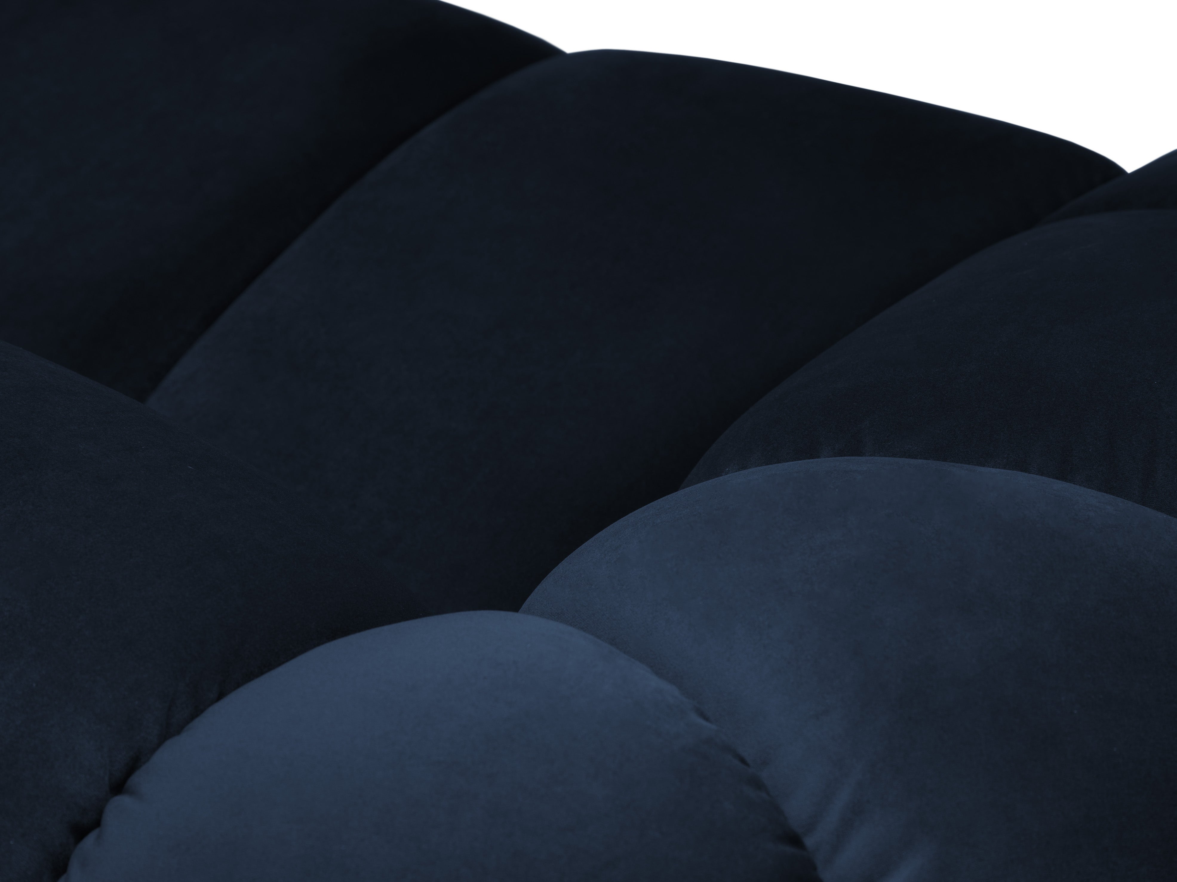 Samtsofa 2-sitzig DIANA königsblau