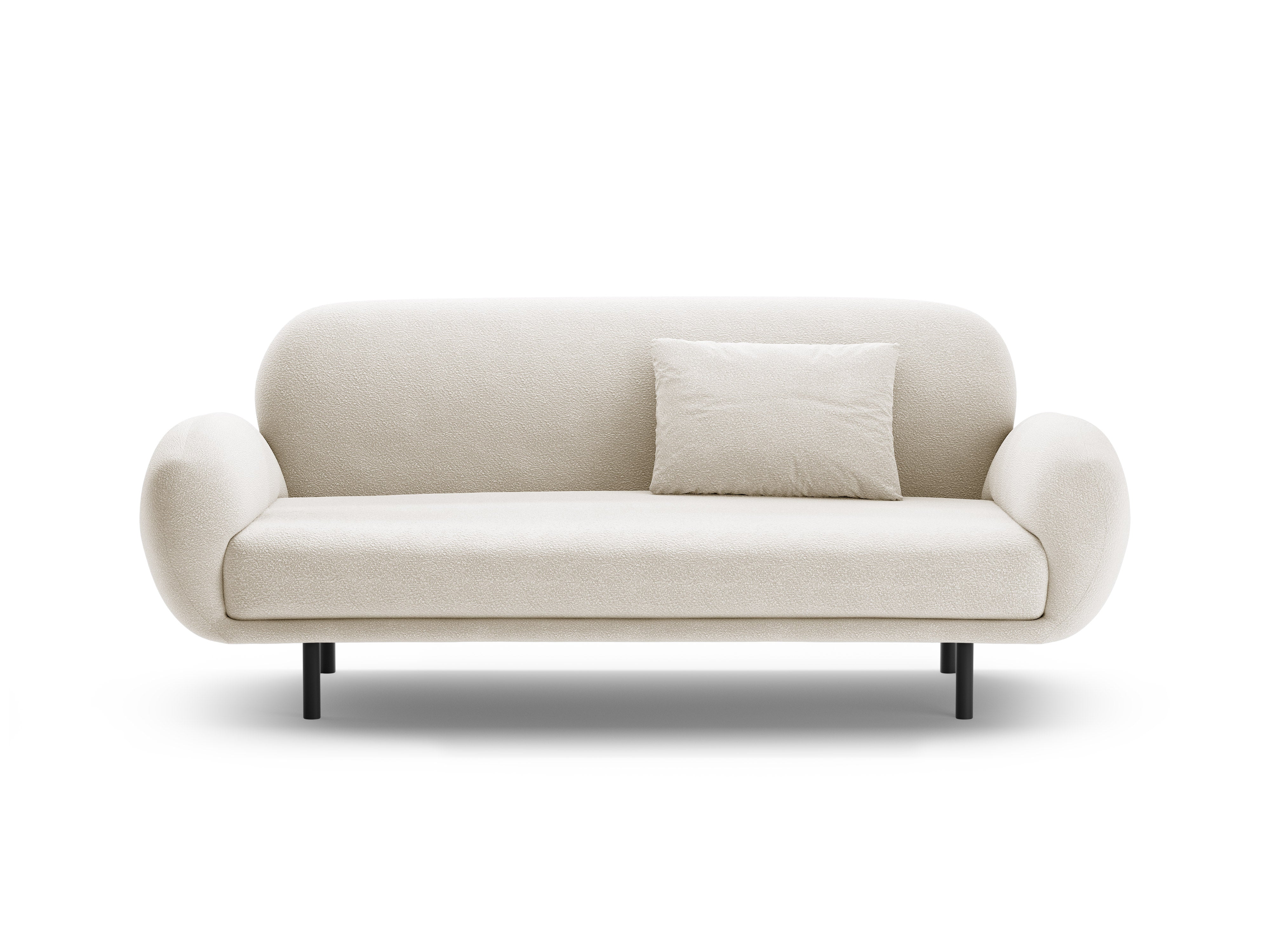 Kissen POPPY weiß Boucle