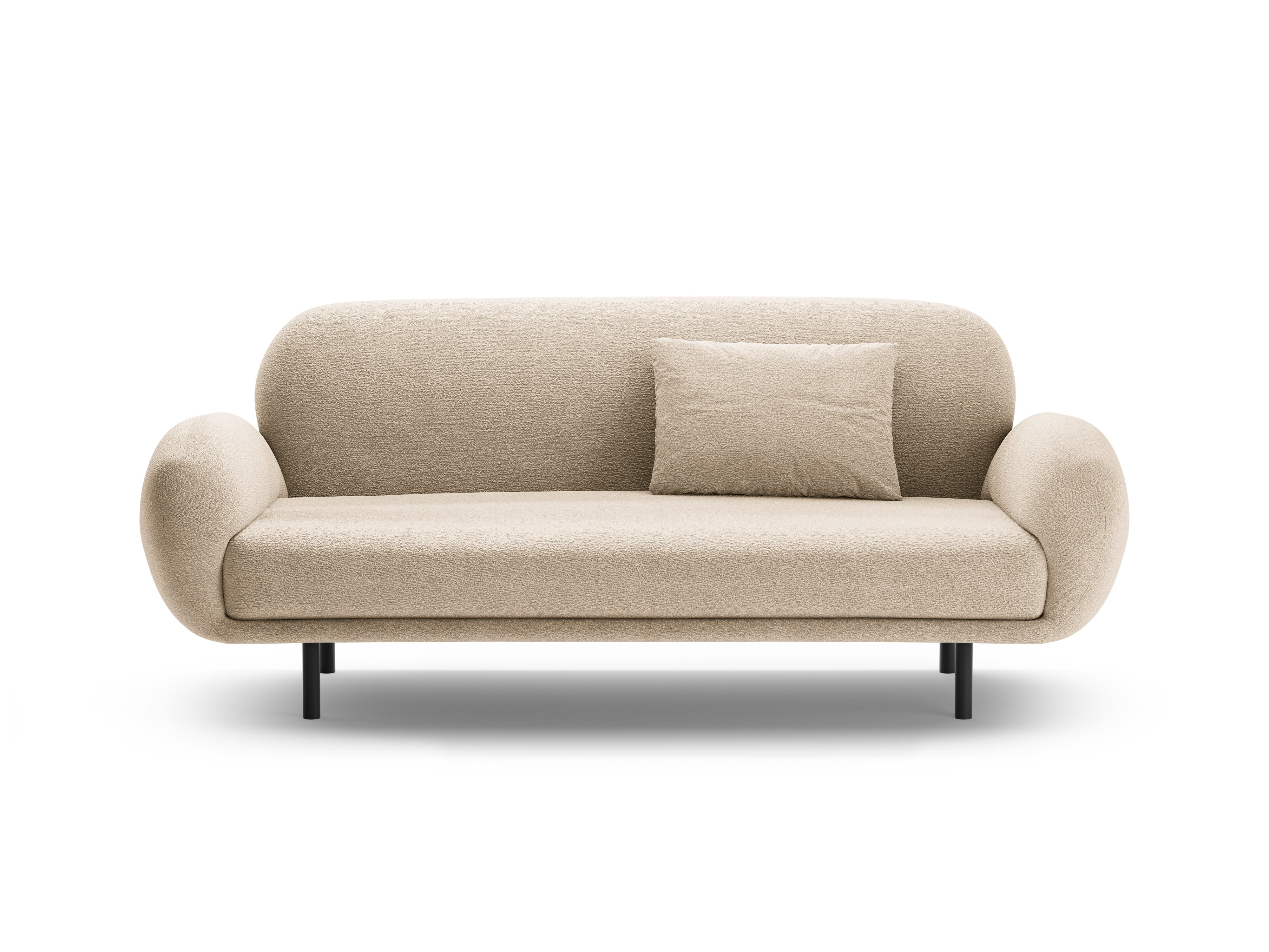 Sofa 2,5-zits POPPY beige boucle