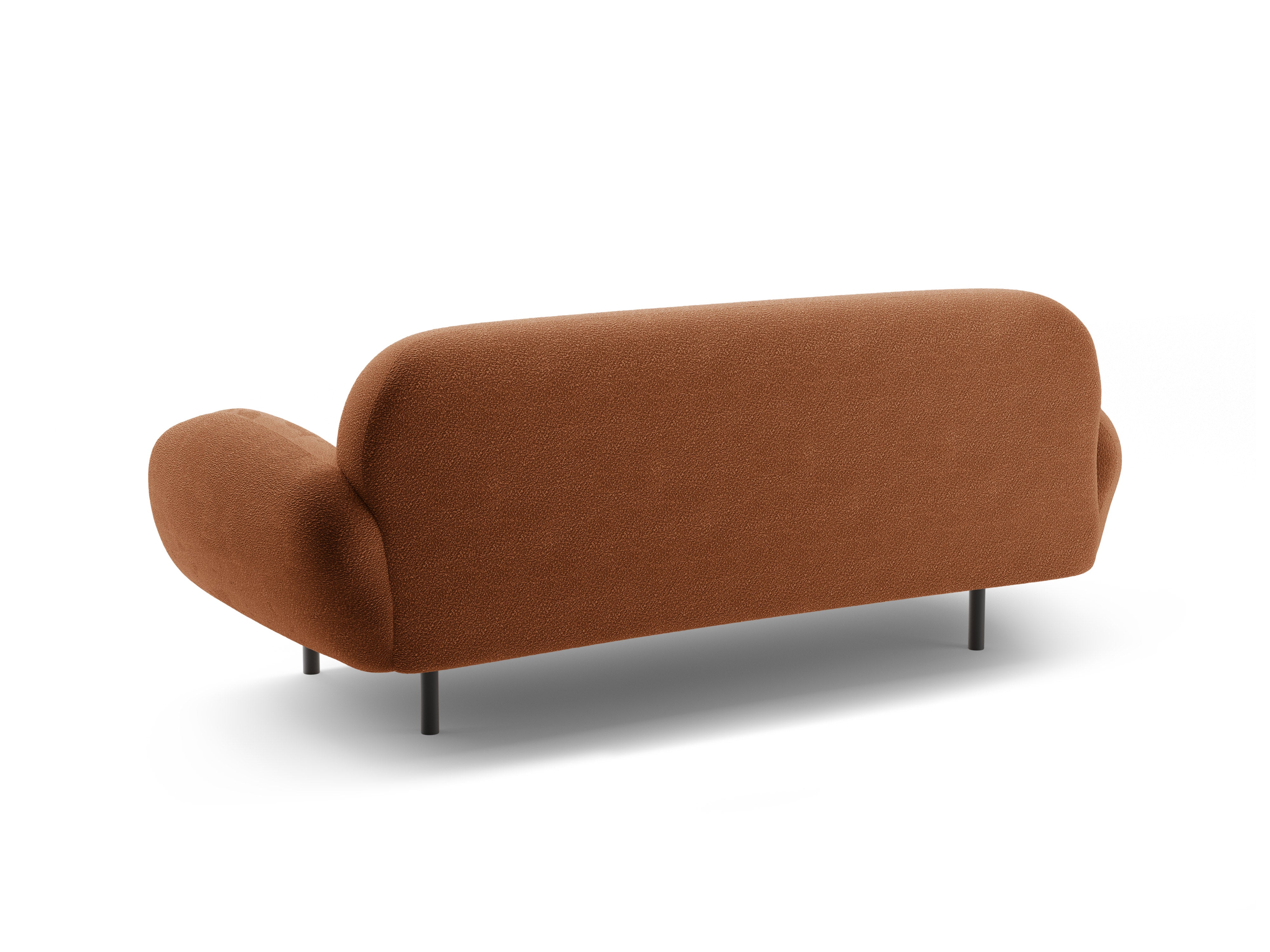 Sofa 2,5-zits POPPY terracotta boucle
