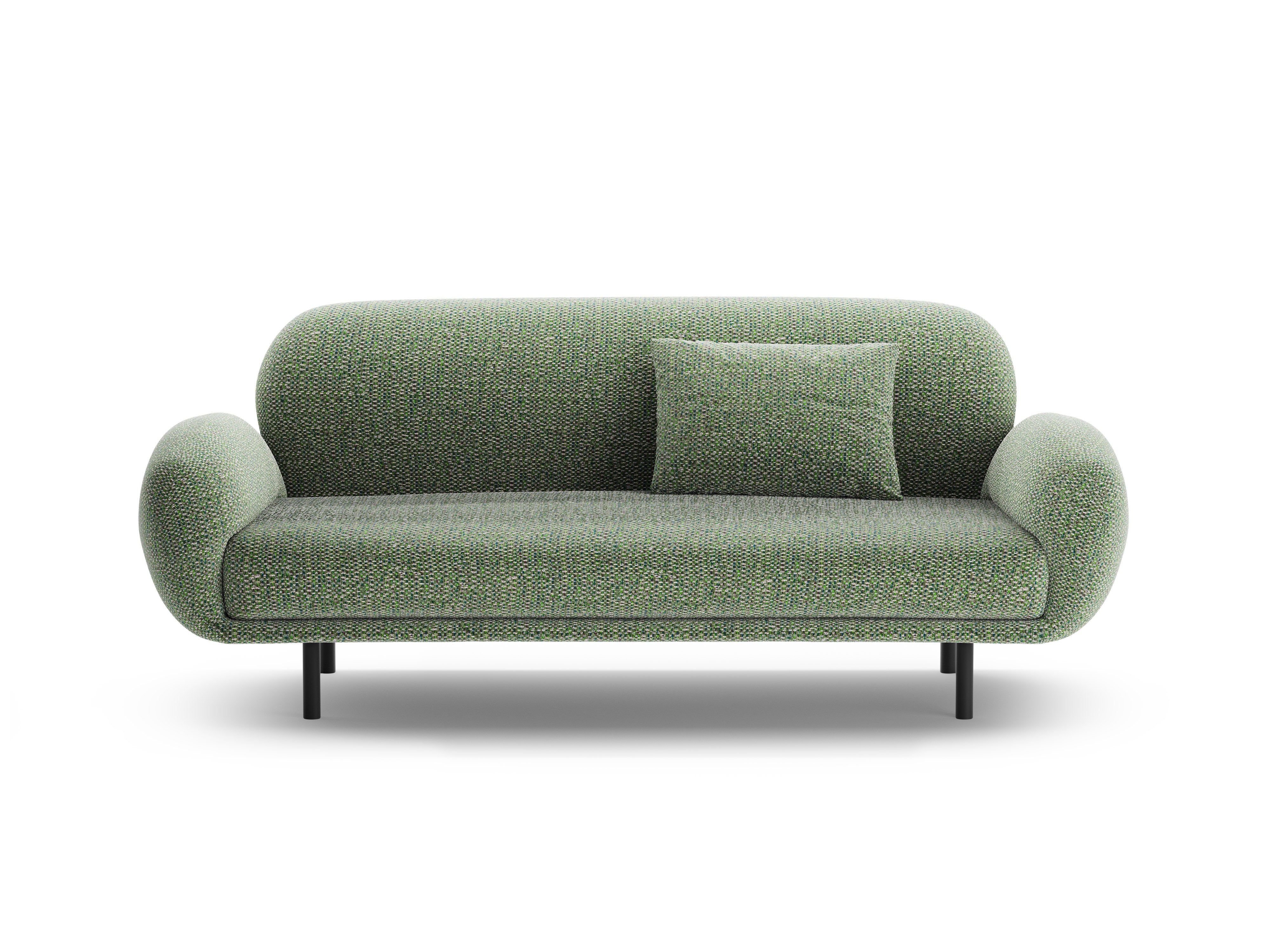 Kussen POPPY groene chenille
