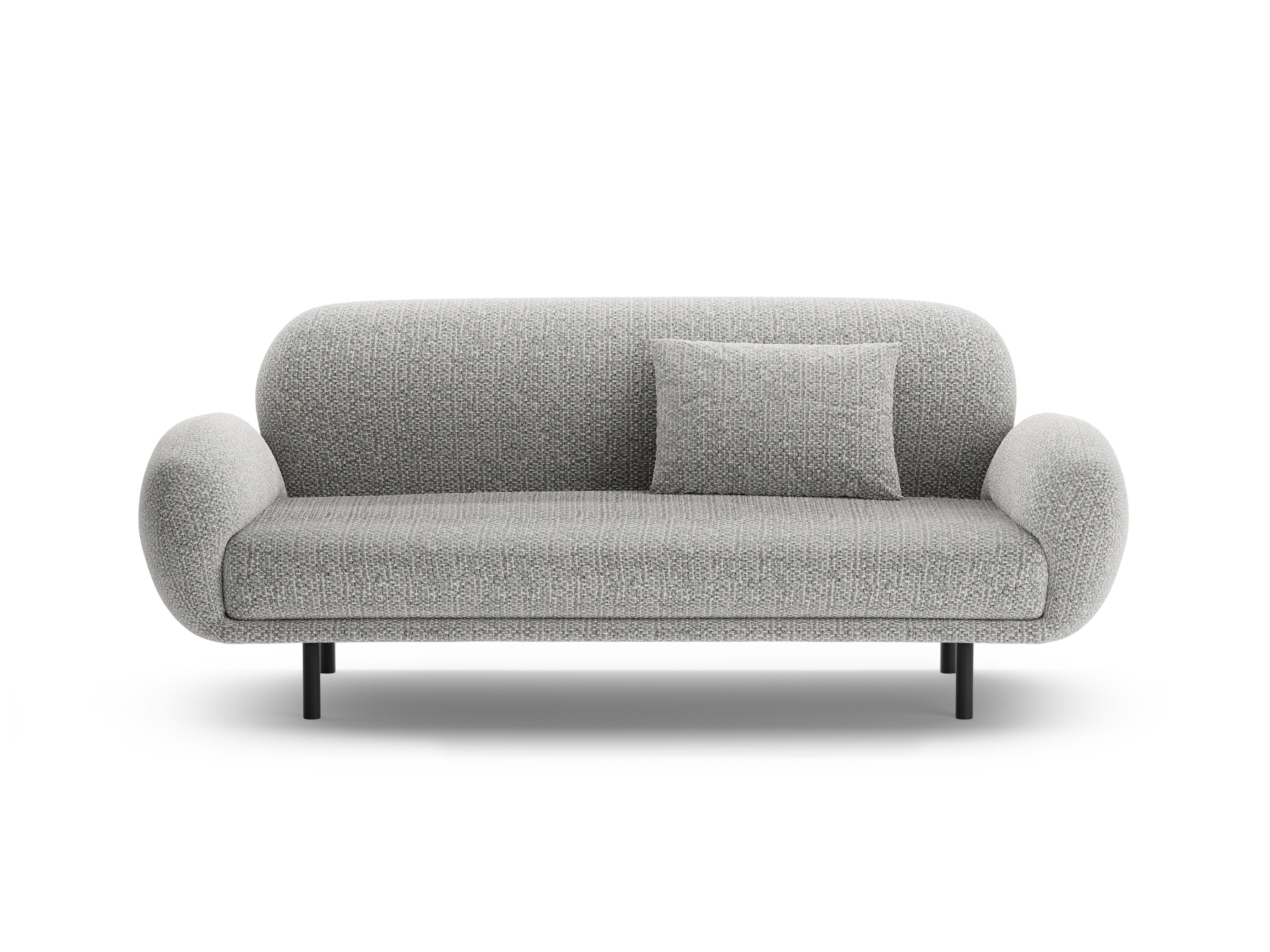 Sofa 2,5-zits POPPY grijs chenille