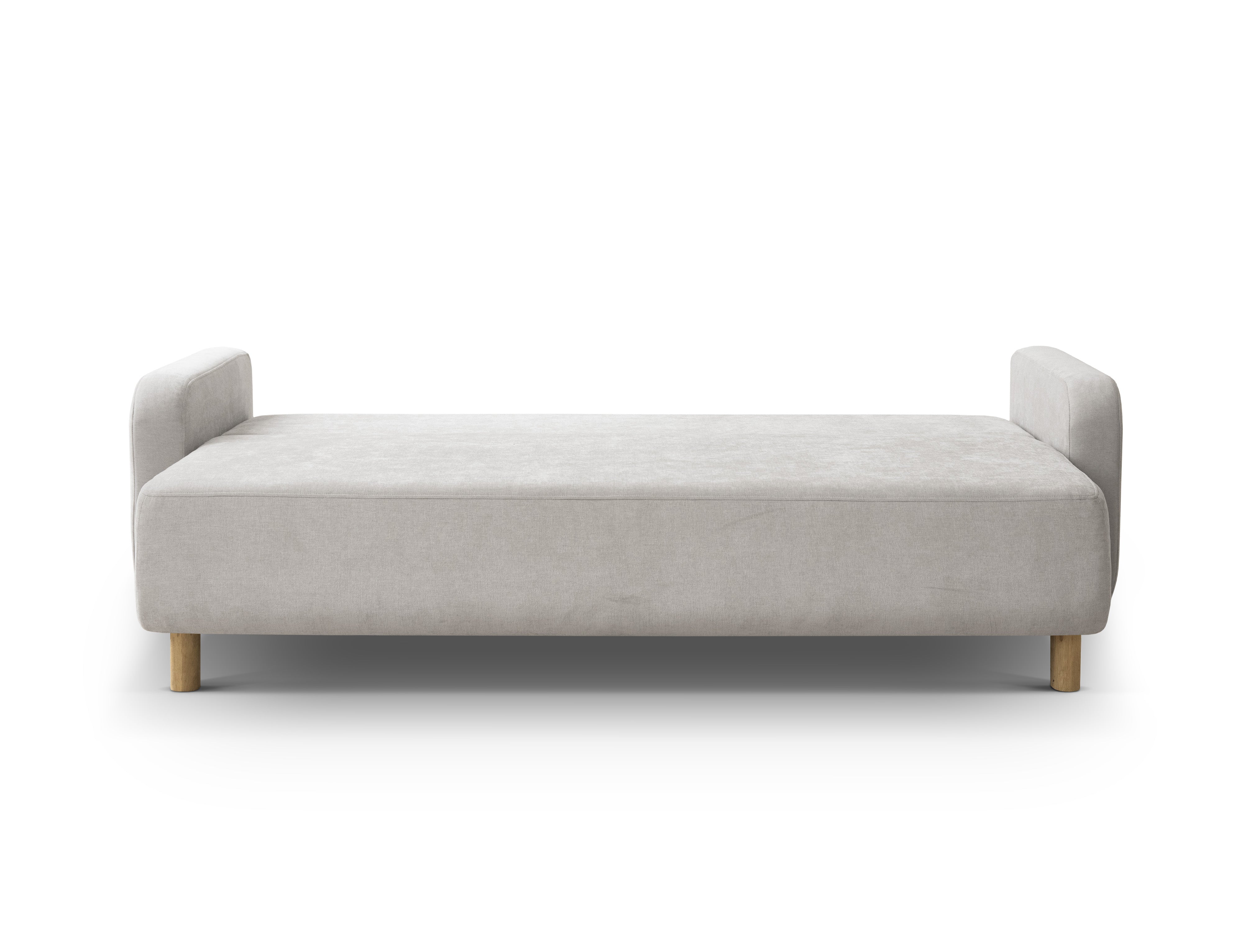 Sofa 3-zits met slaapfunctie ELEN beige chenille