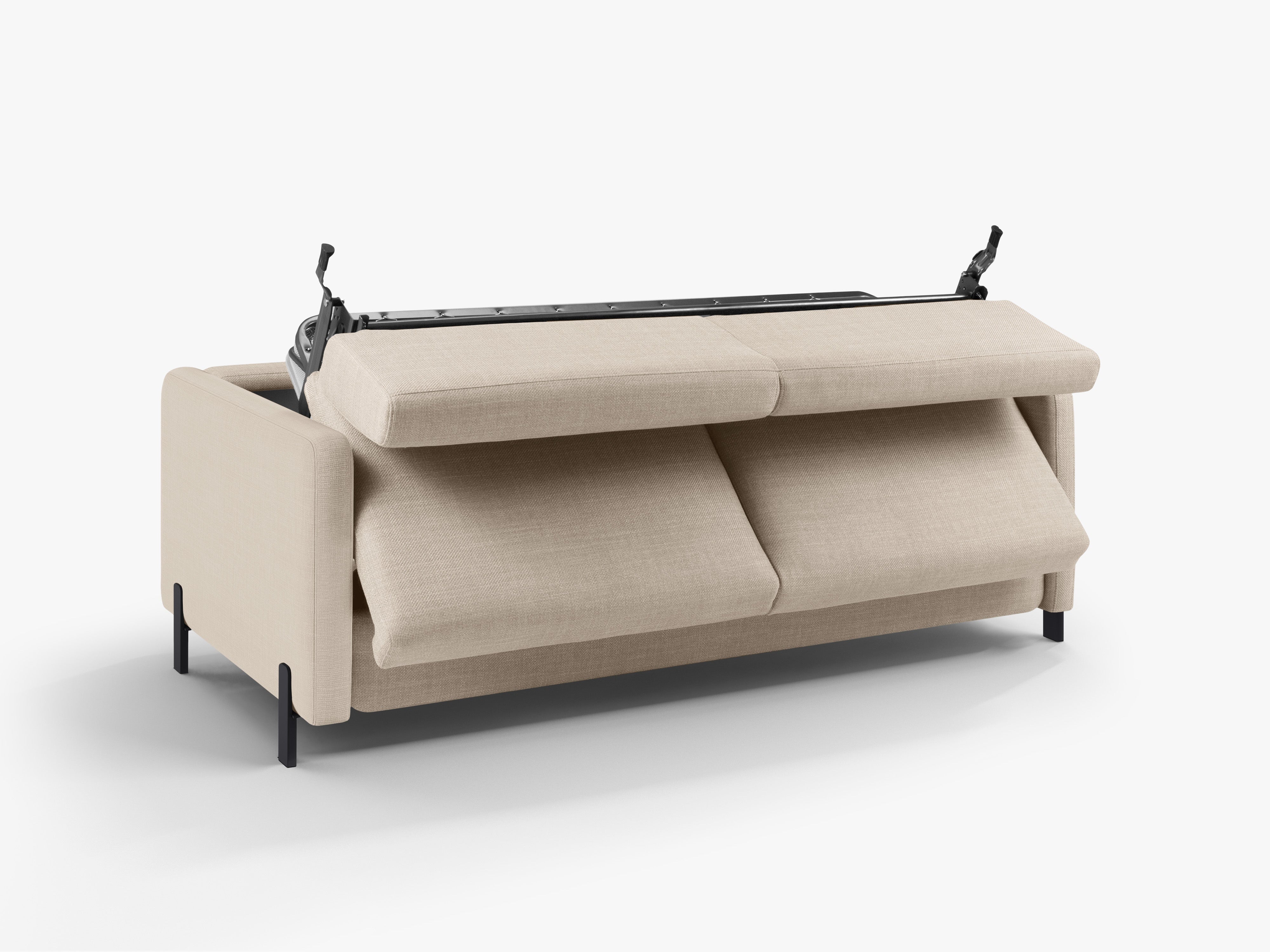 Sofa 3-zits met slaapfunctie GLORIA beige chenille