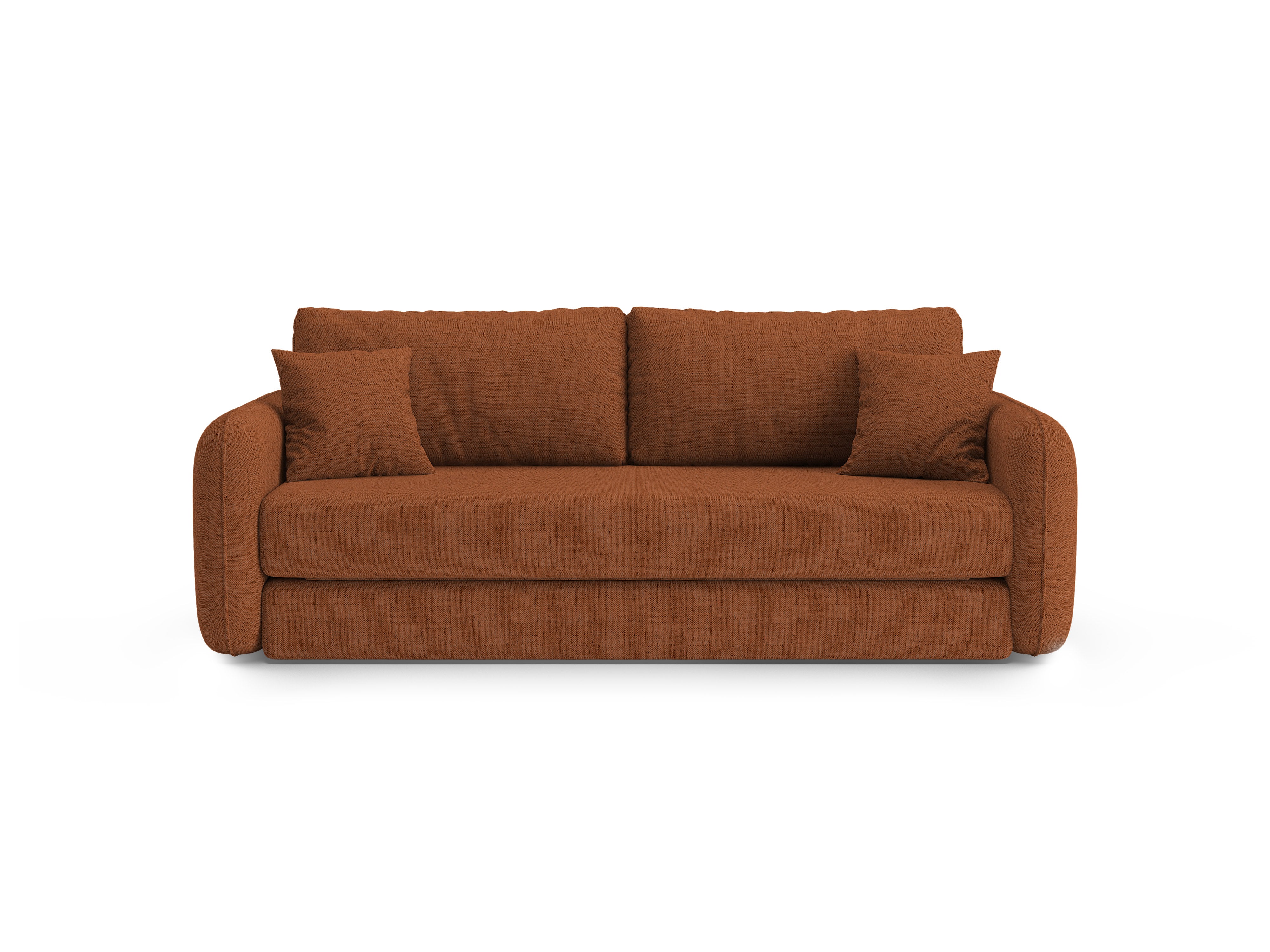3-Seater Sofa with Sleeping Function DORMI Brick