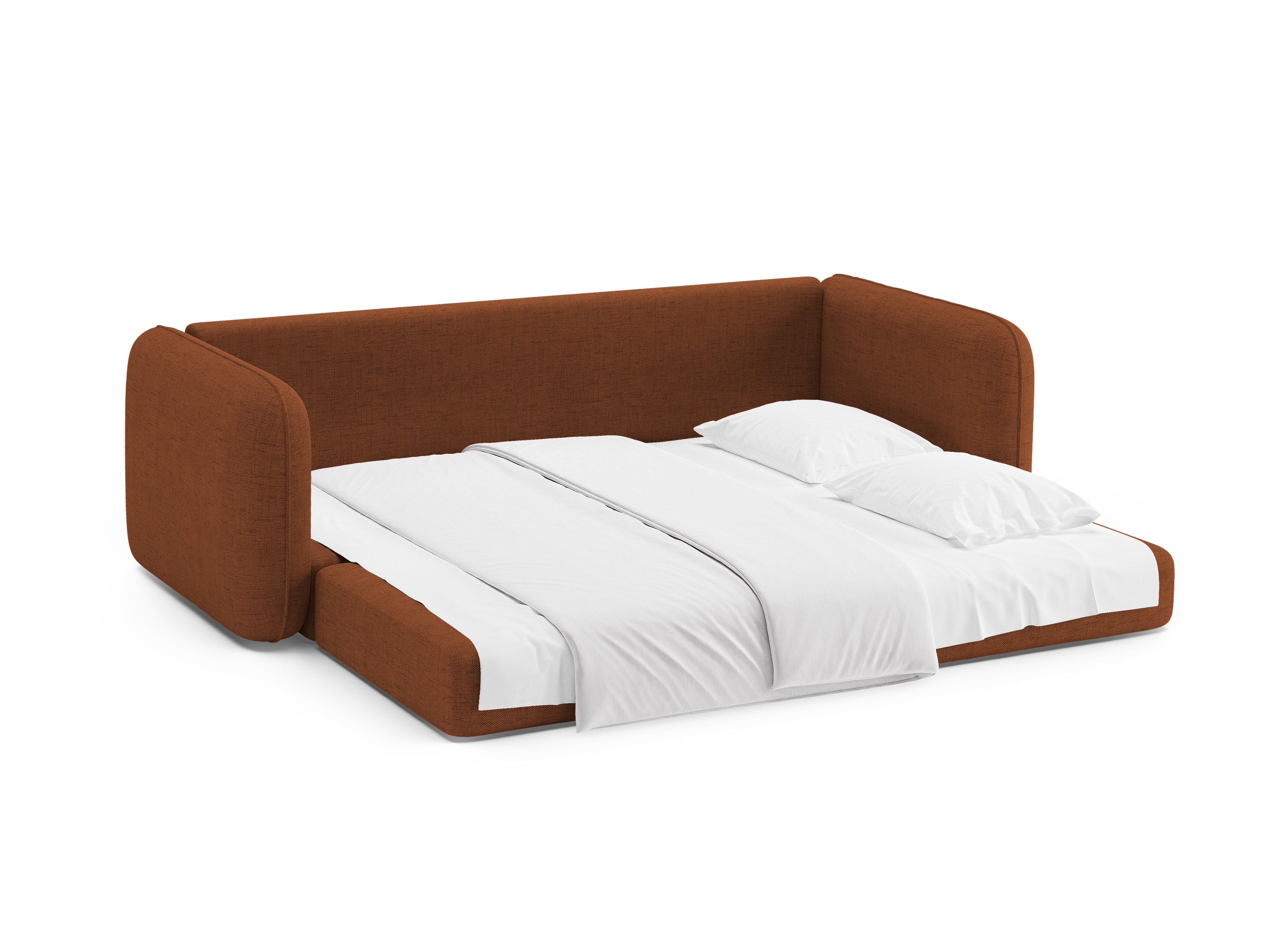 3-Seater Sofa with Sleeping Function DORMI Brick