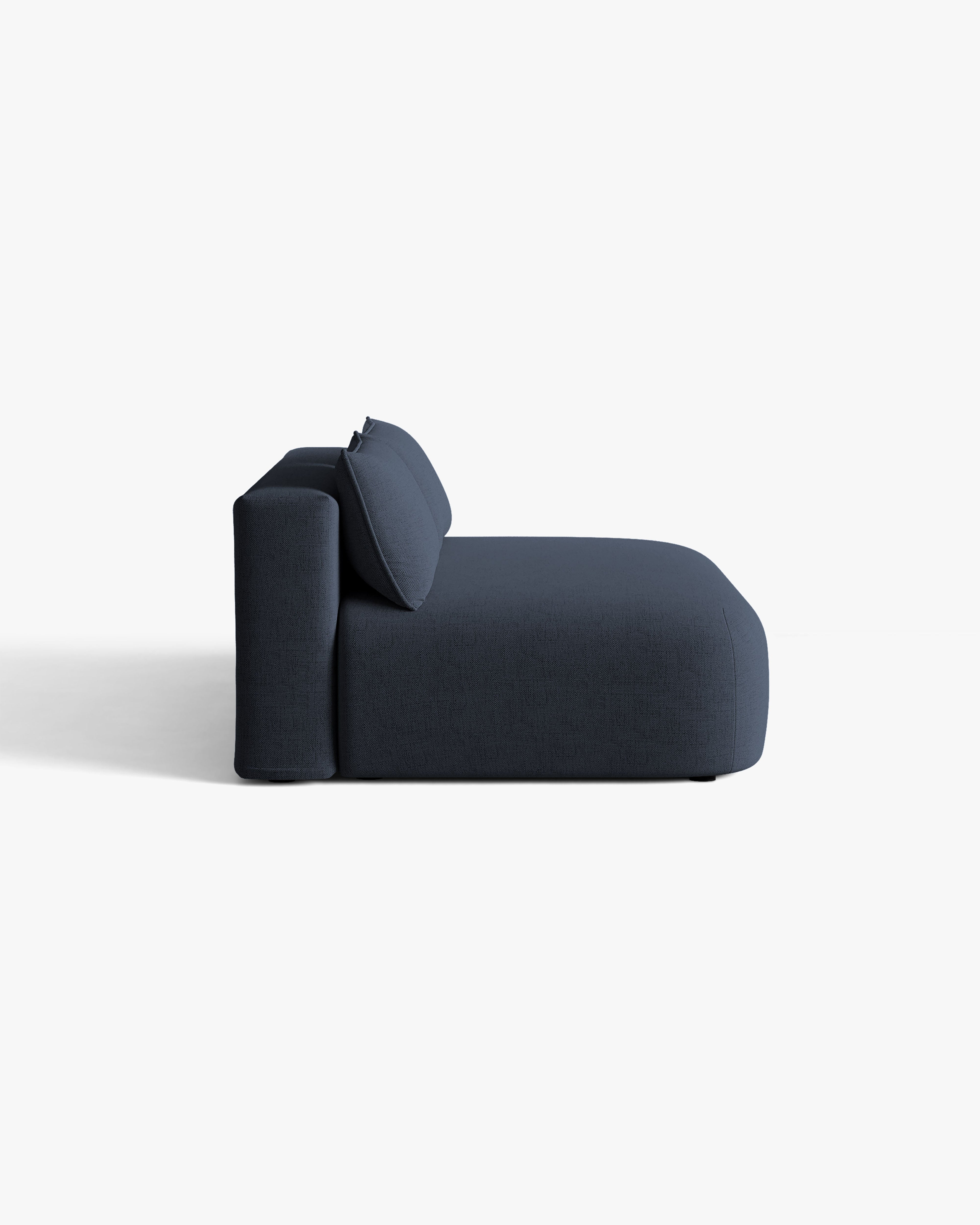 Sofa voor 3 personen met slaapfunctie HENA koninklijk blauw
