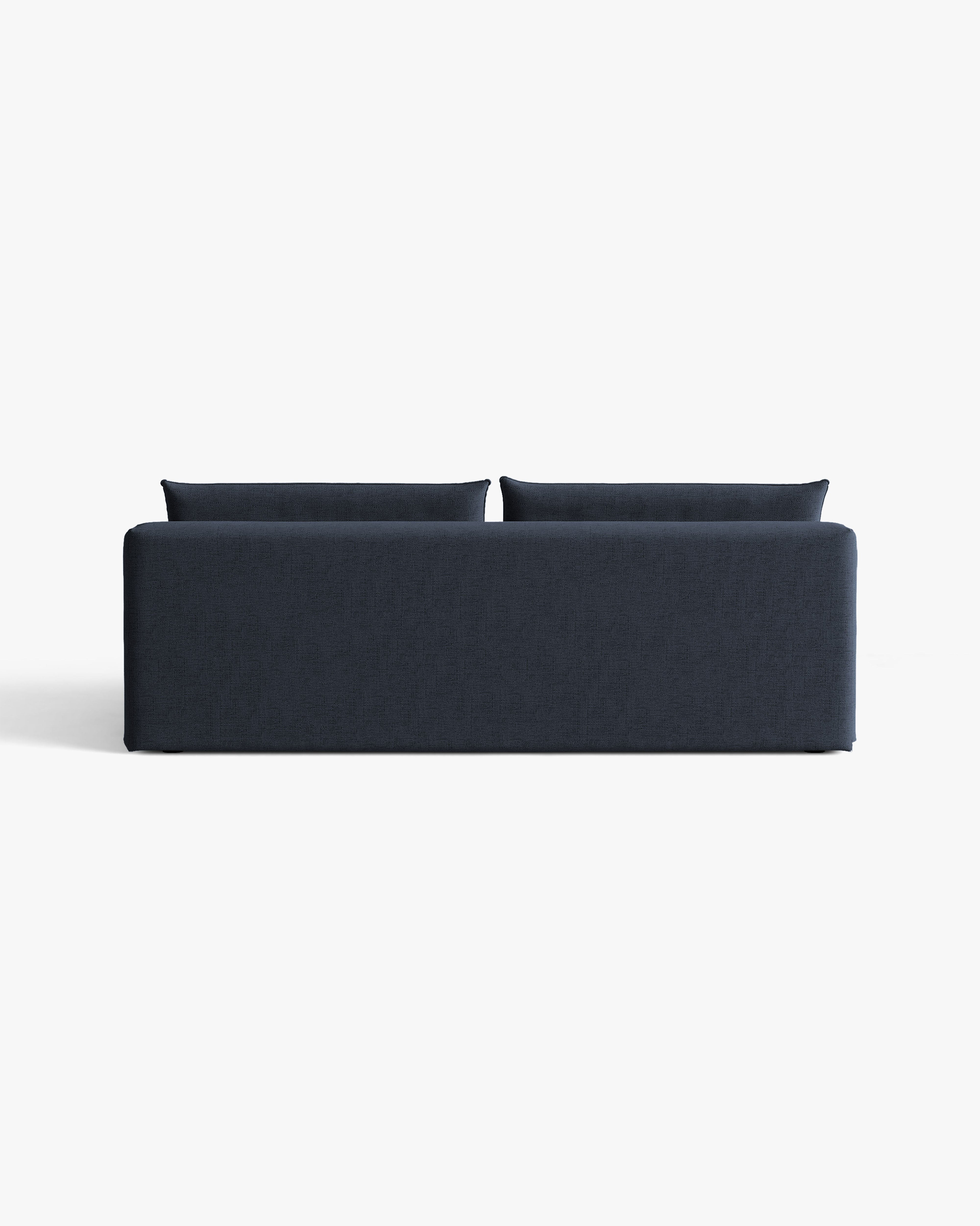 Sofa voor 3 personen met slaapfunctie HENA koninklijk blauw