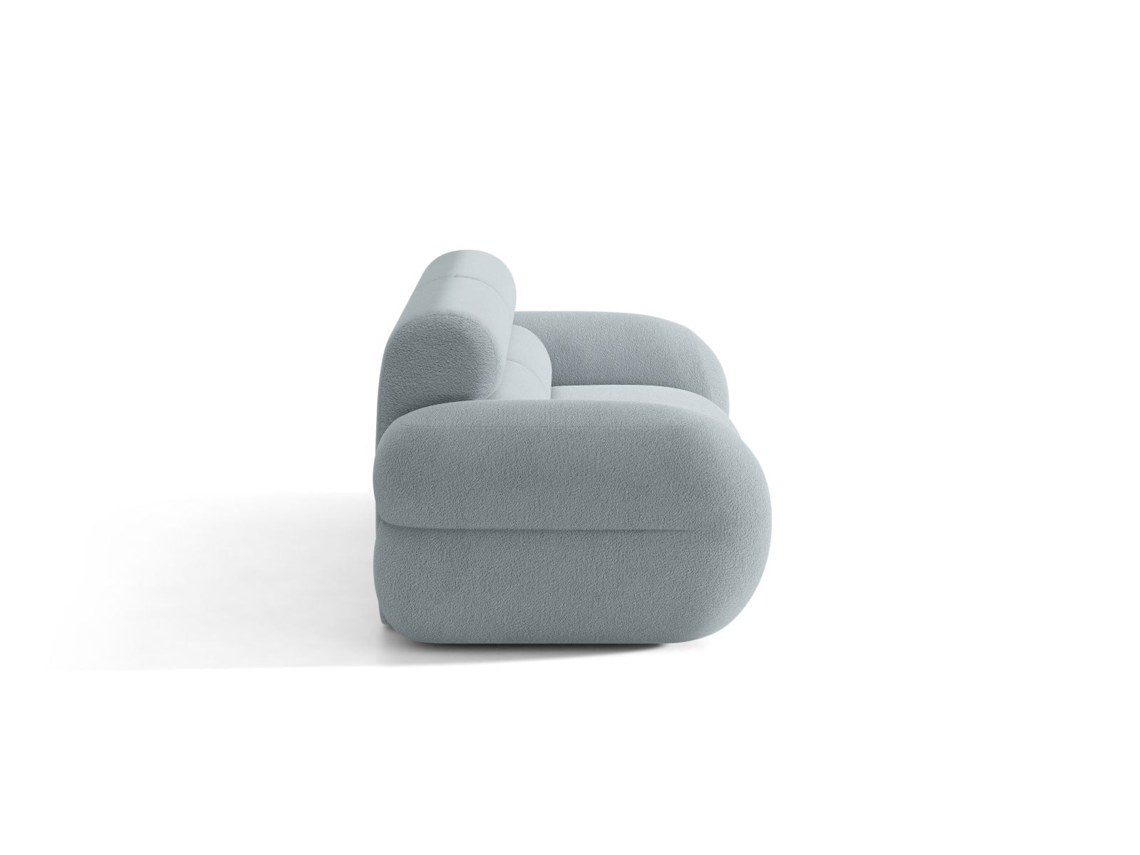 Sofa 3-zits NEO lichtblauwe boucle