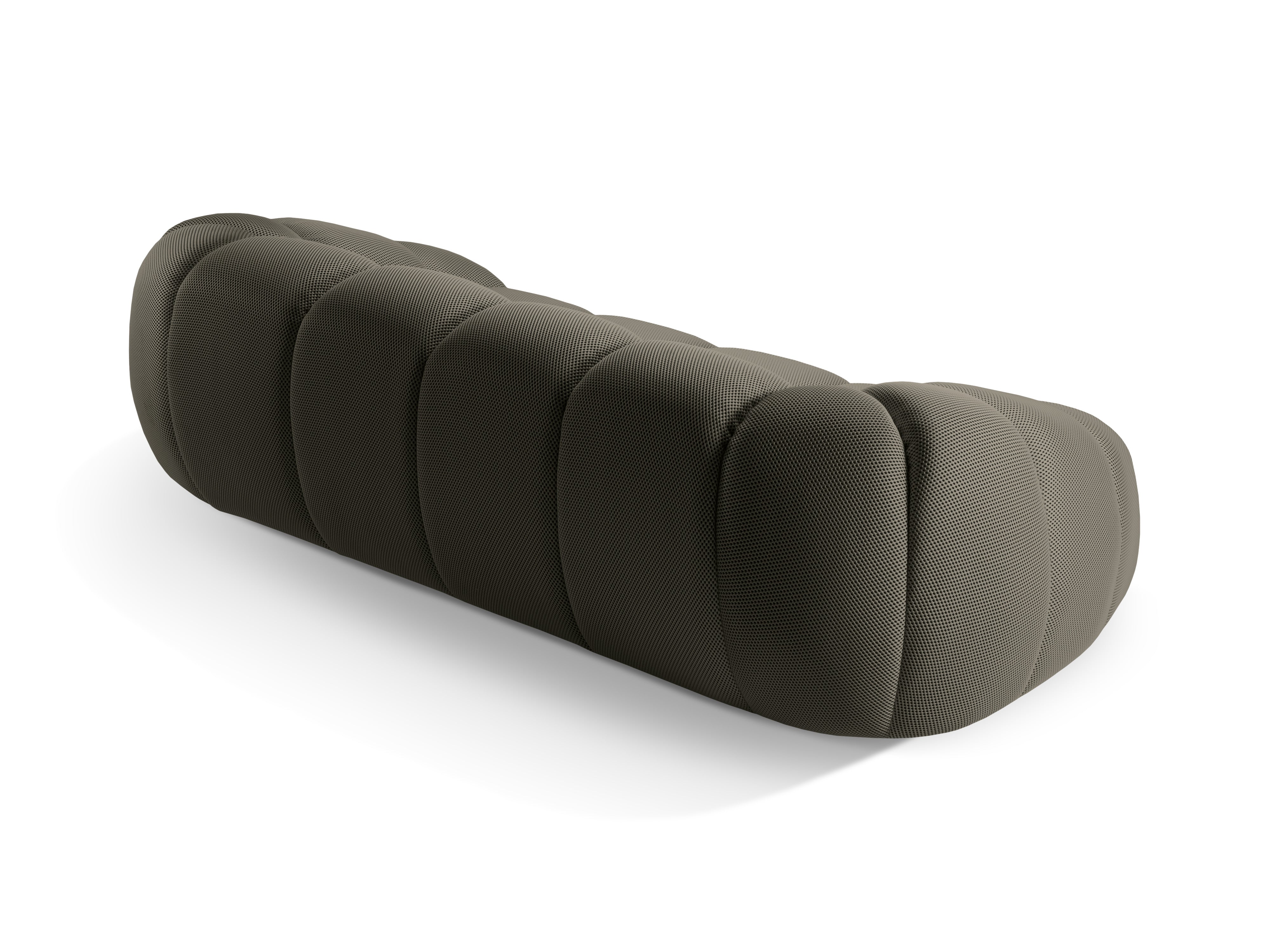 Sofa 3-zits DIANA staalgrijs