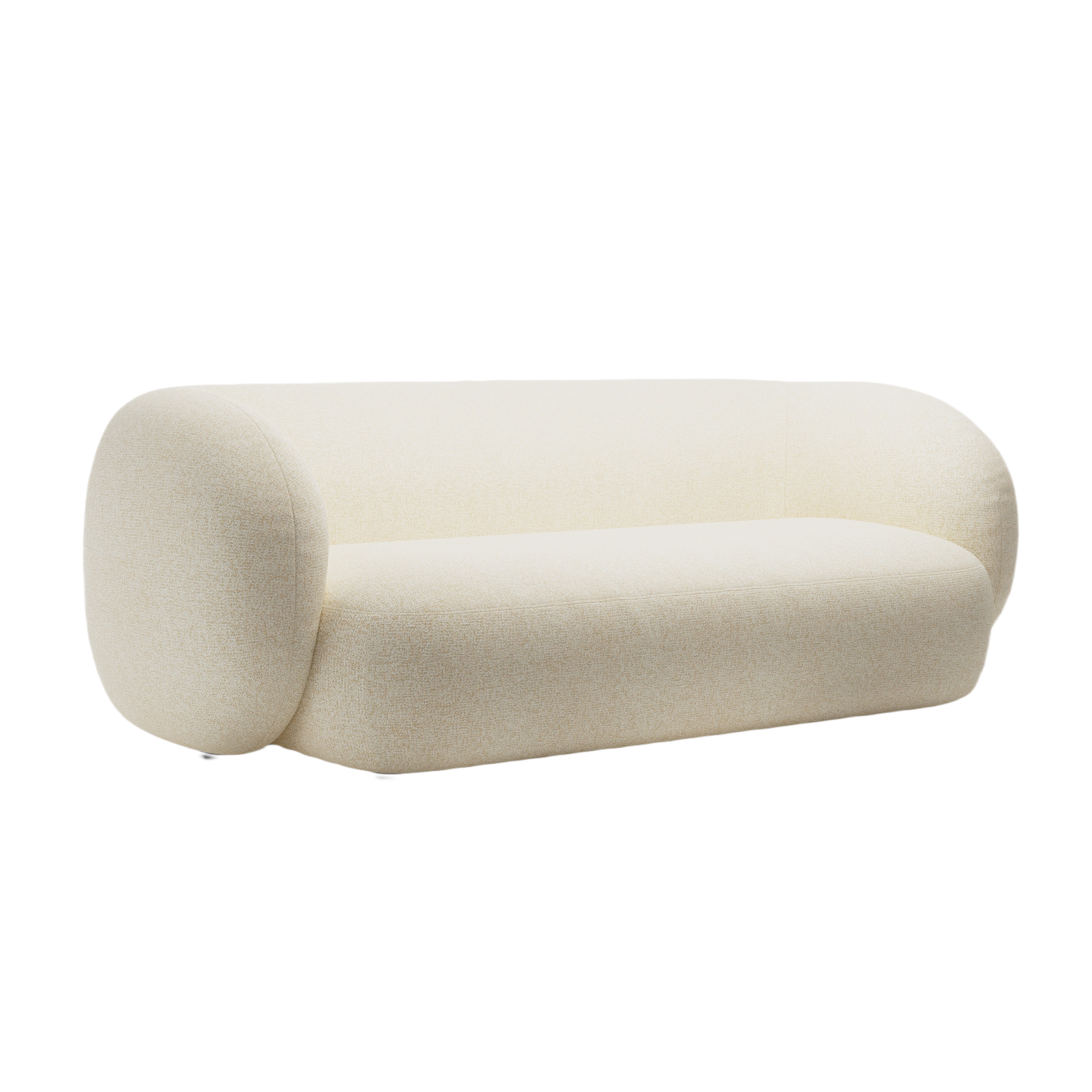 3-seater Sofa KATE light beige mélange