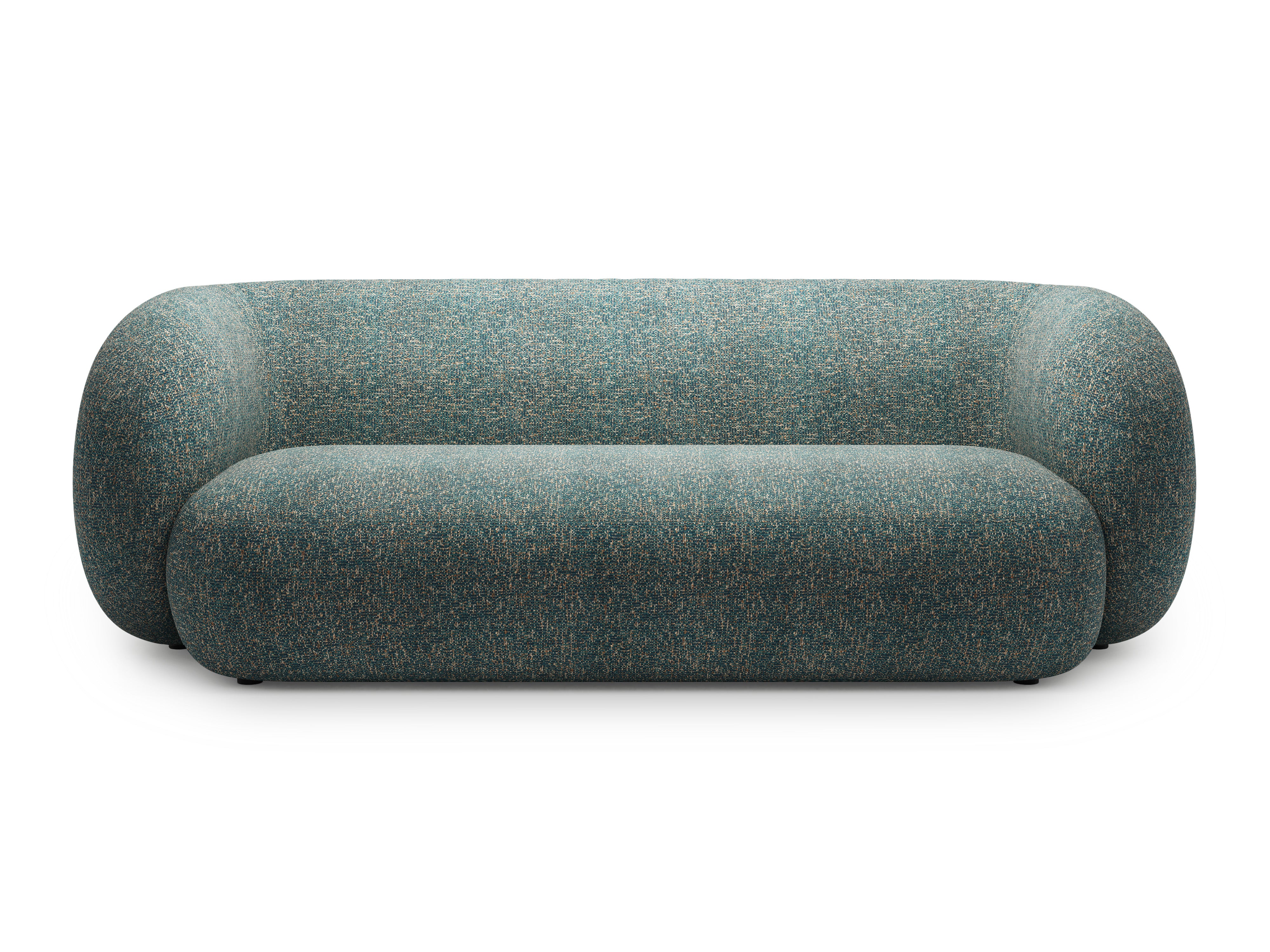 Sofa 3-zits KATE blauw gemêleerd