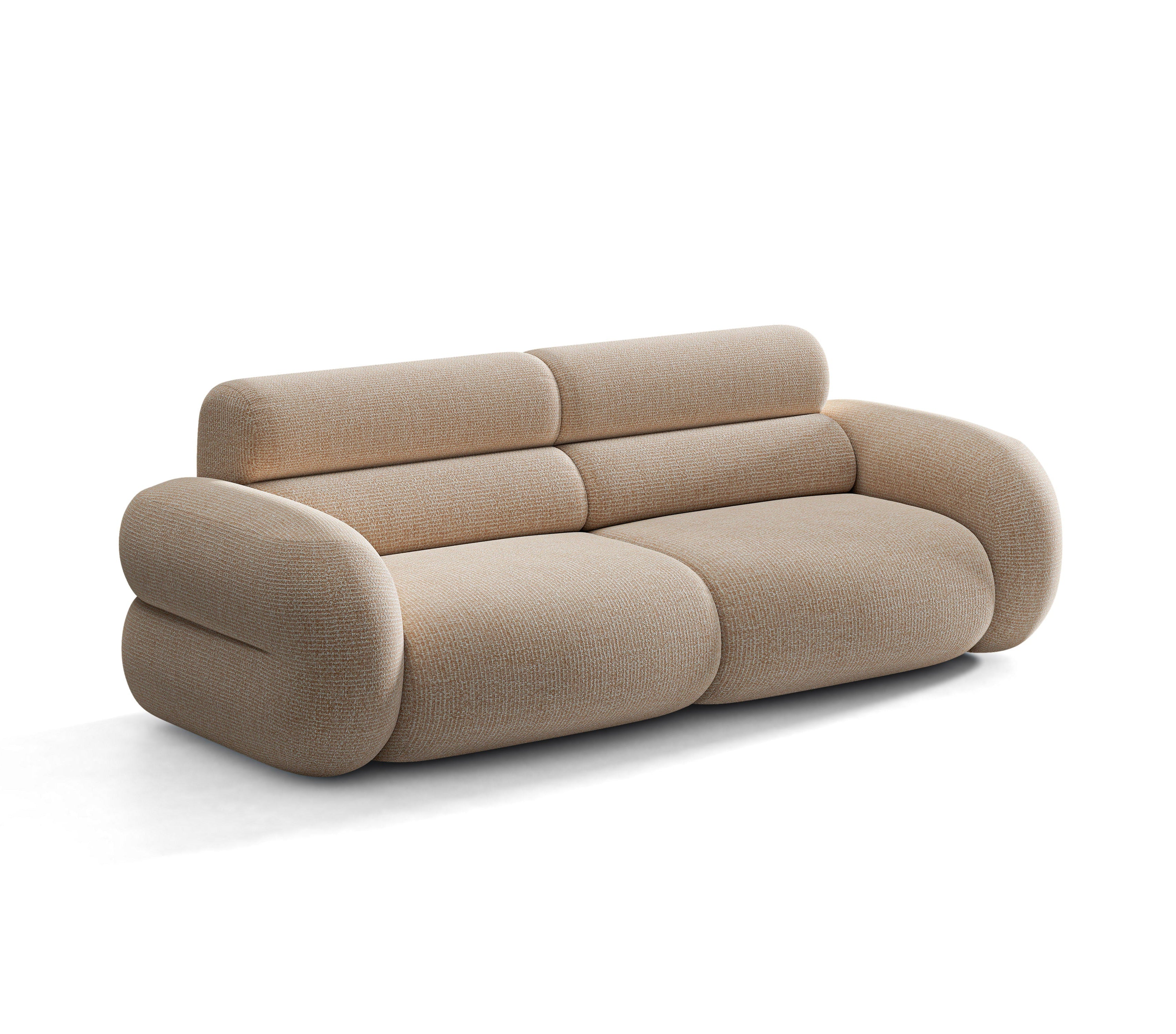 Sofa 3-zits NEO zandkleurige melange
