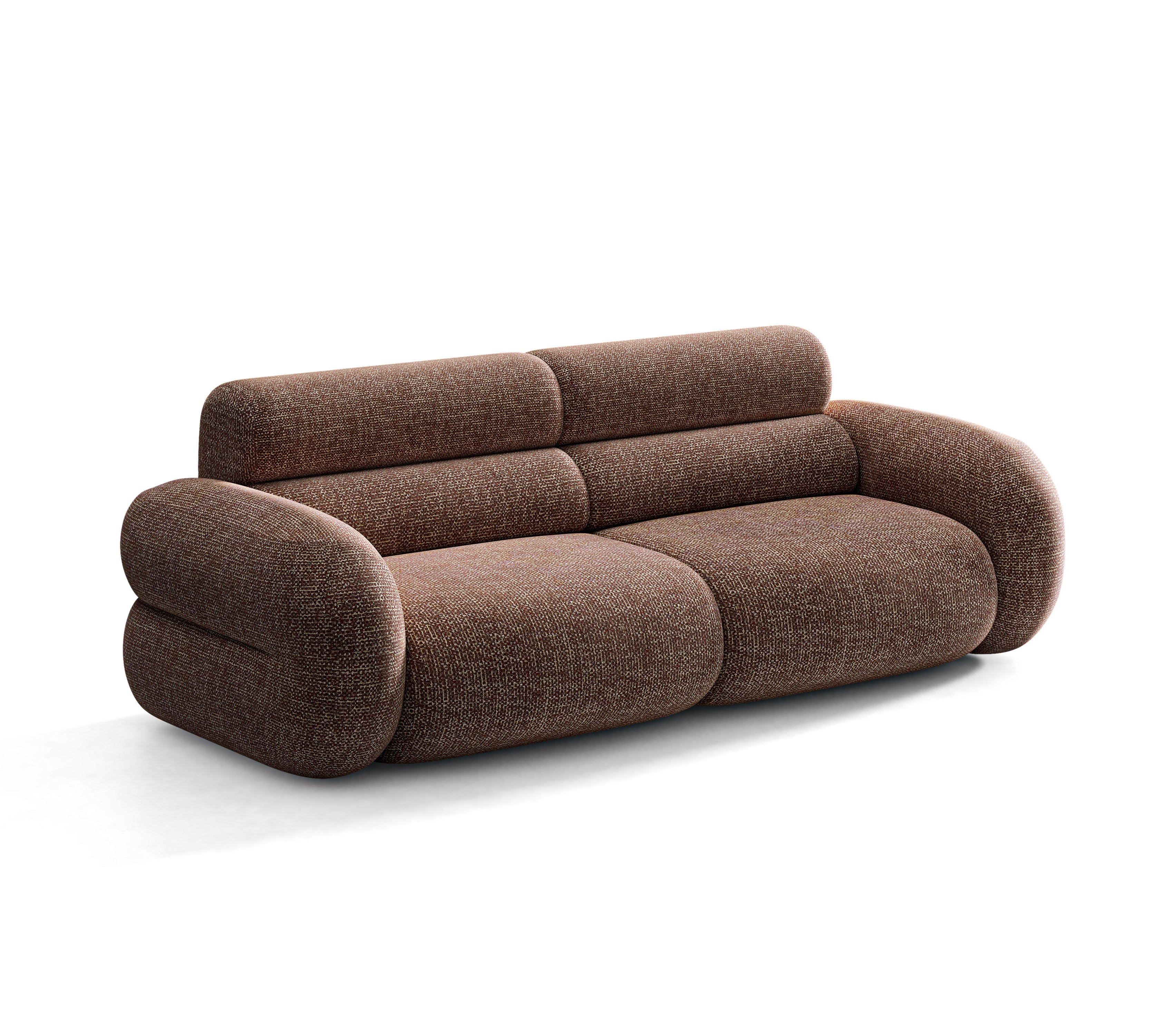 Sofa 3-zits NEO bruin gemêleerd