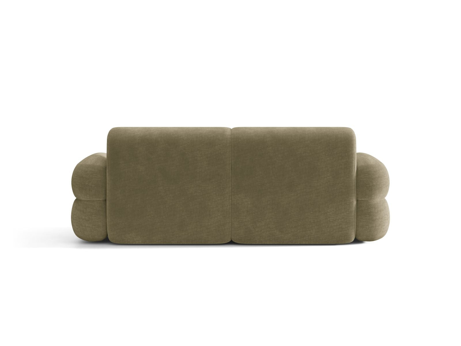 Sofa 3-zits NEO olijfgroen chenille