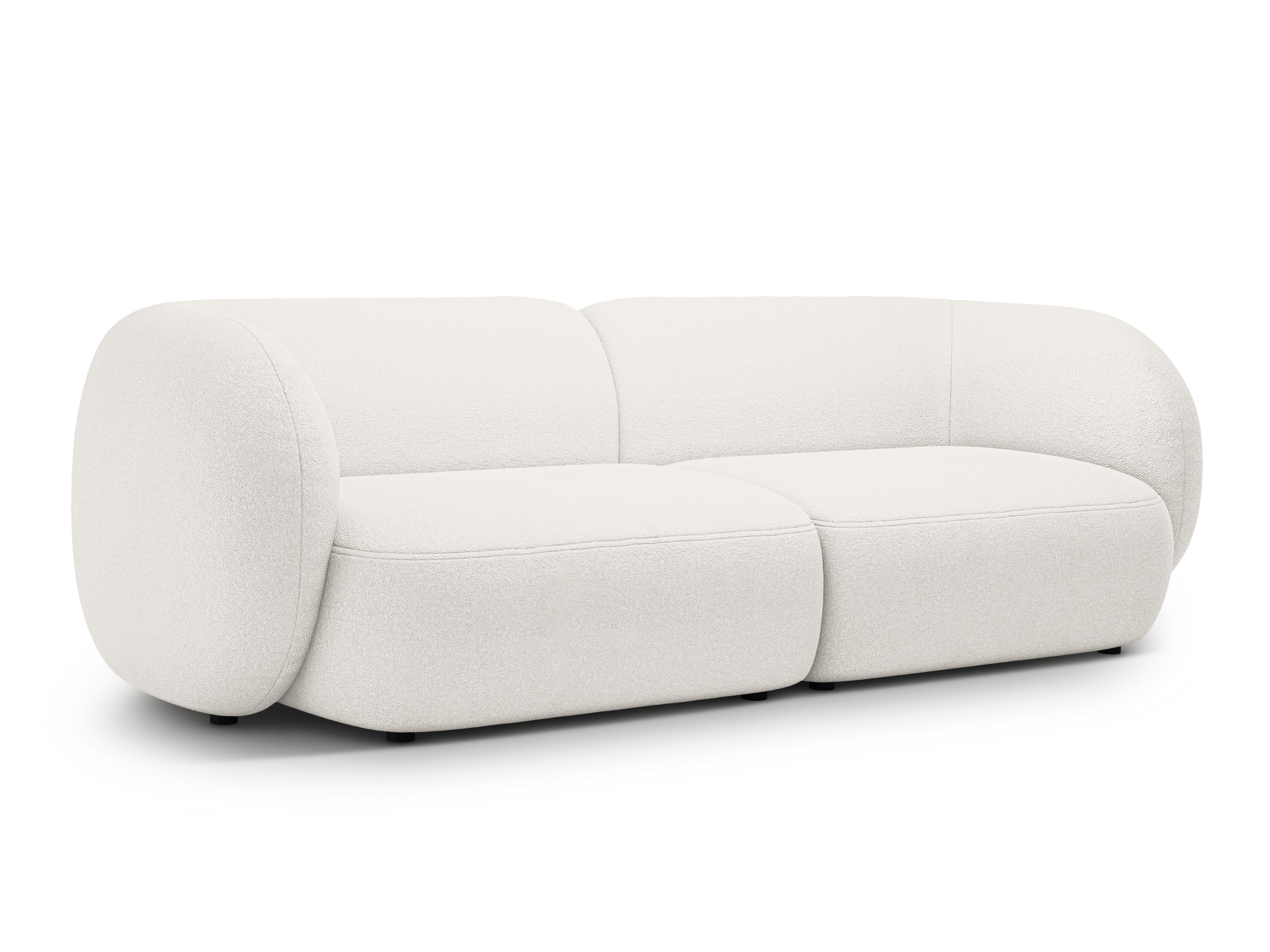 Sofa 4-persoons KATE witte boucle