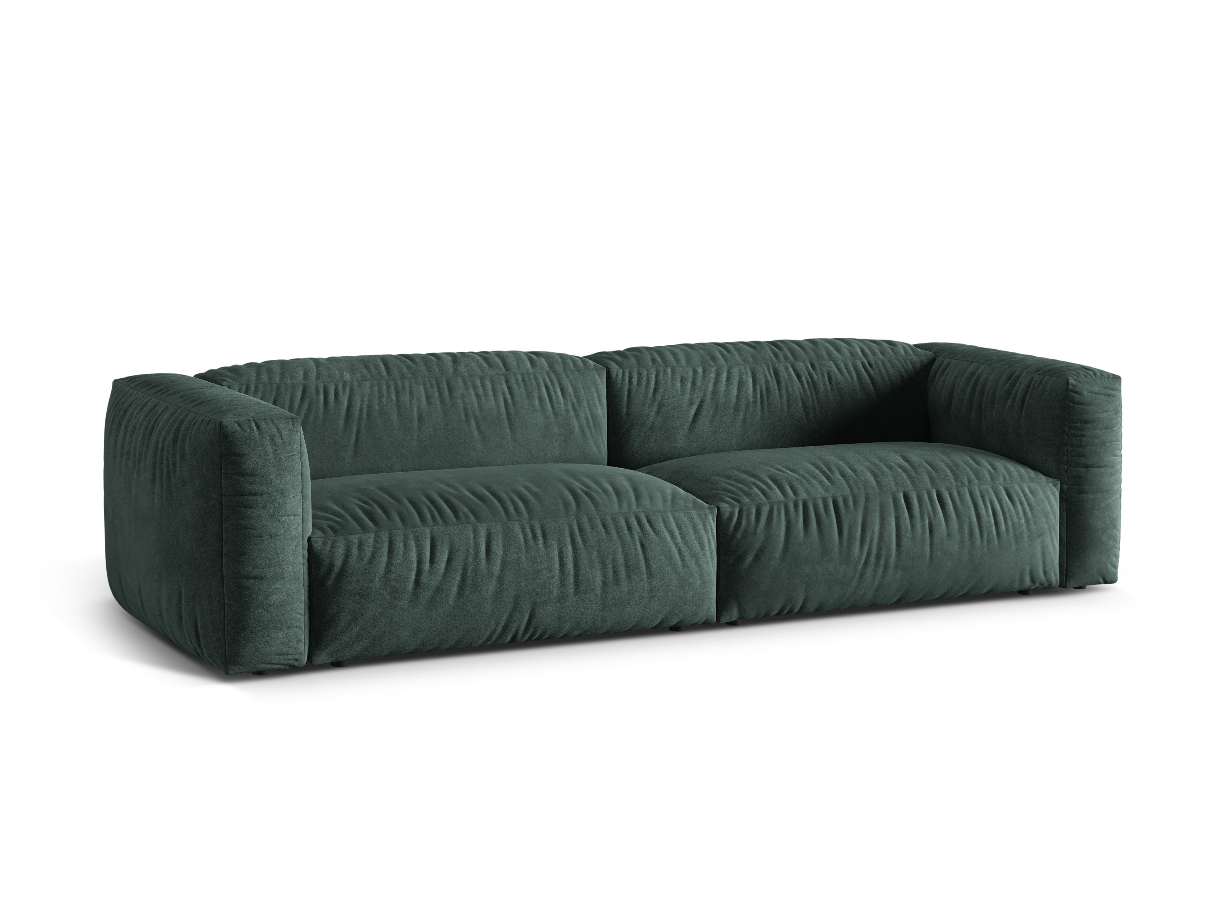 Martin Benzin-Samtsofa 4-Person