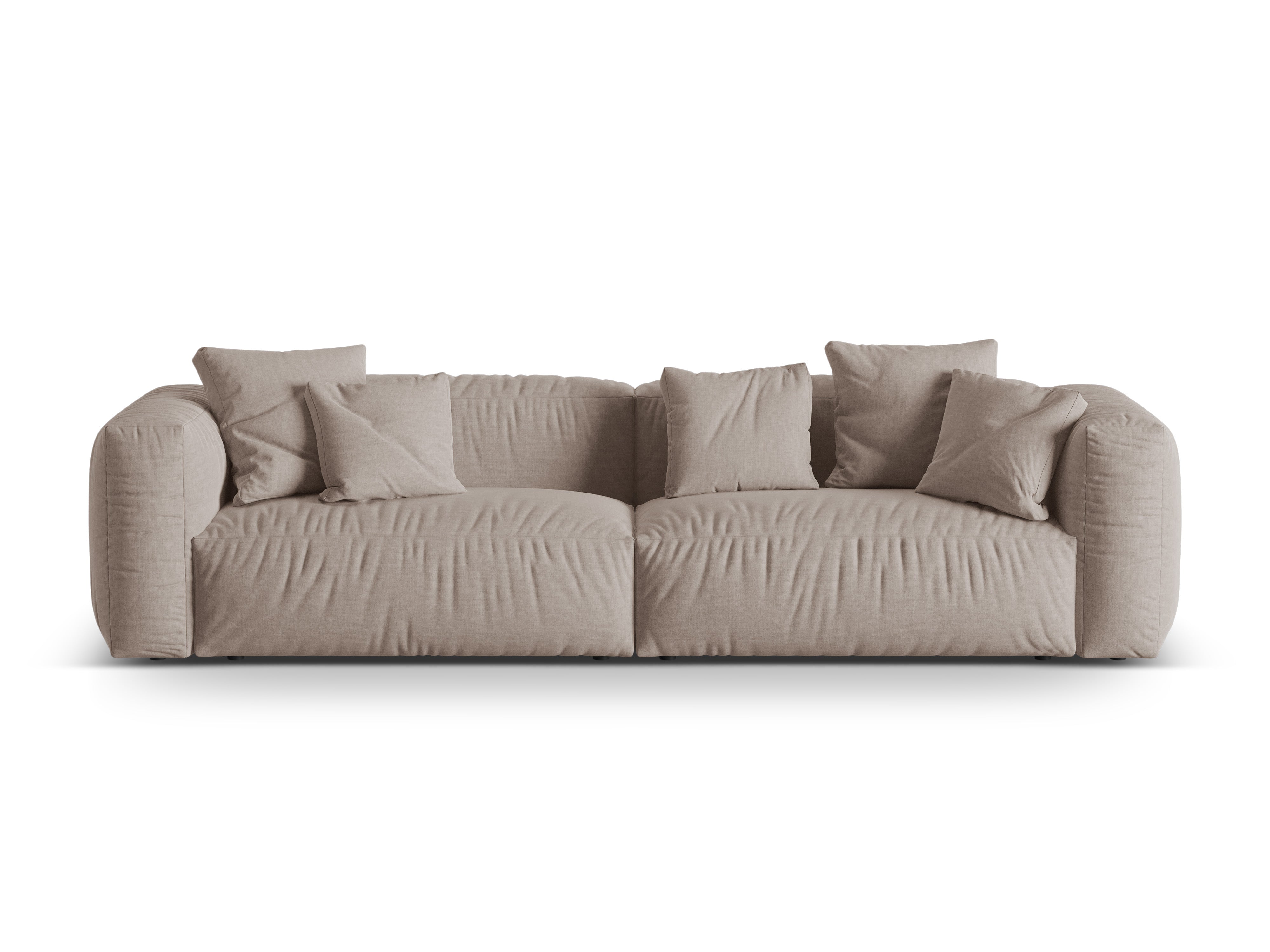 Martin 4-Personen-Sofa dunkler Beige