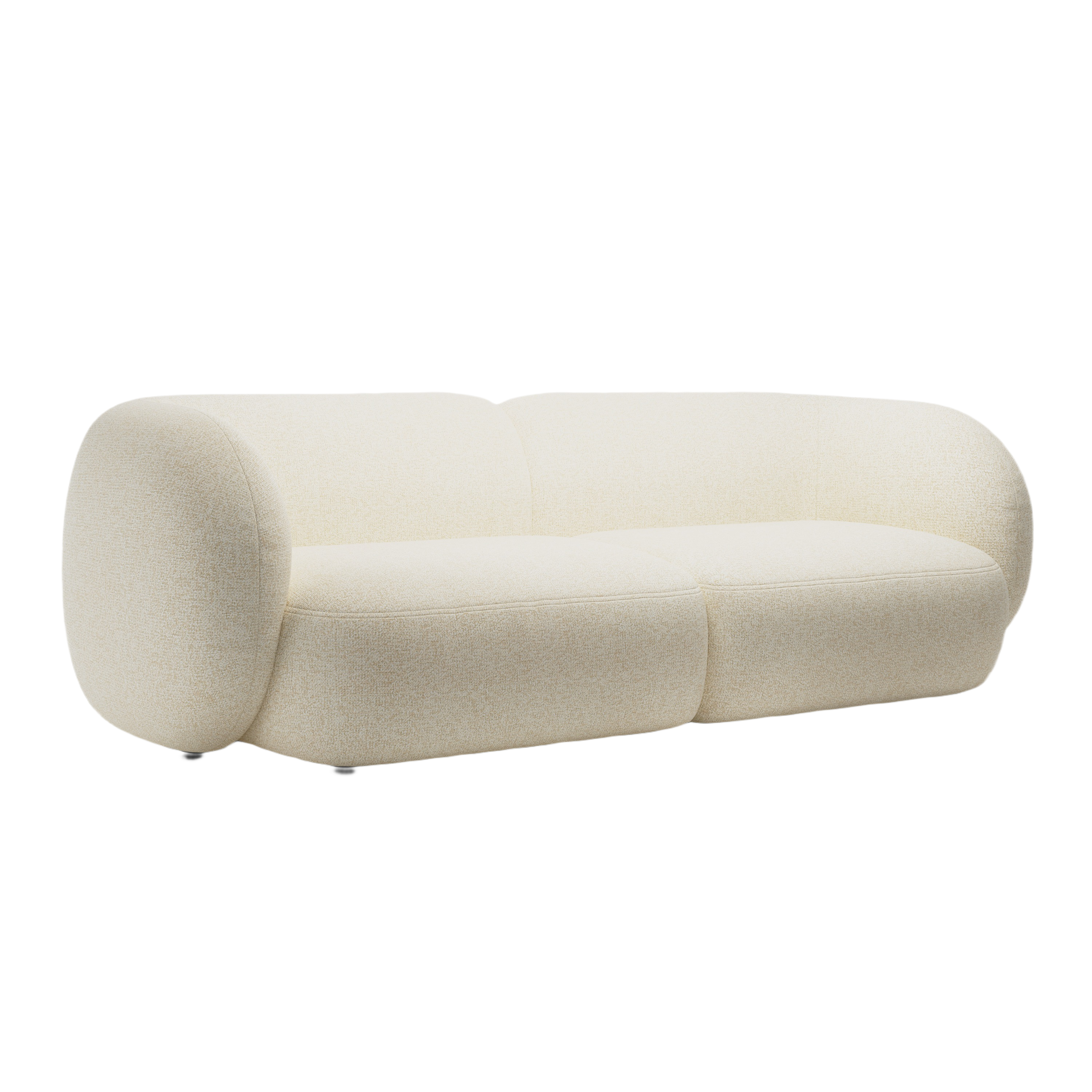 Sofa 4-persoons KATE lichtbeige gemêleerd