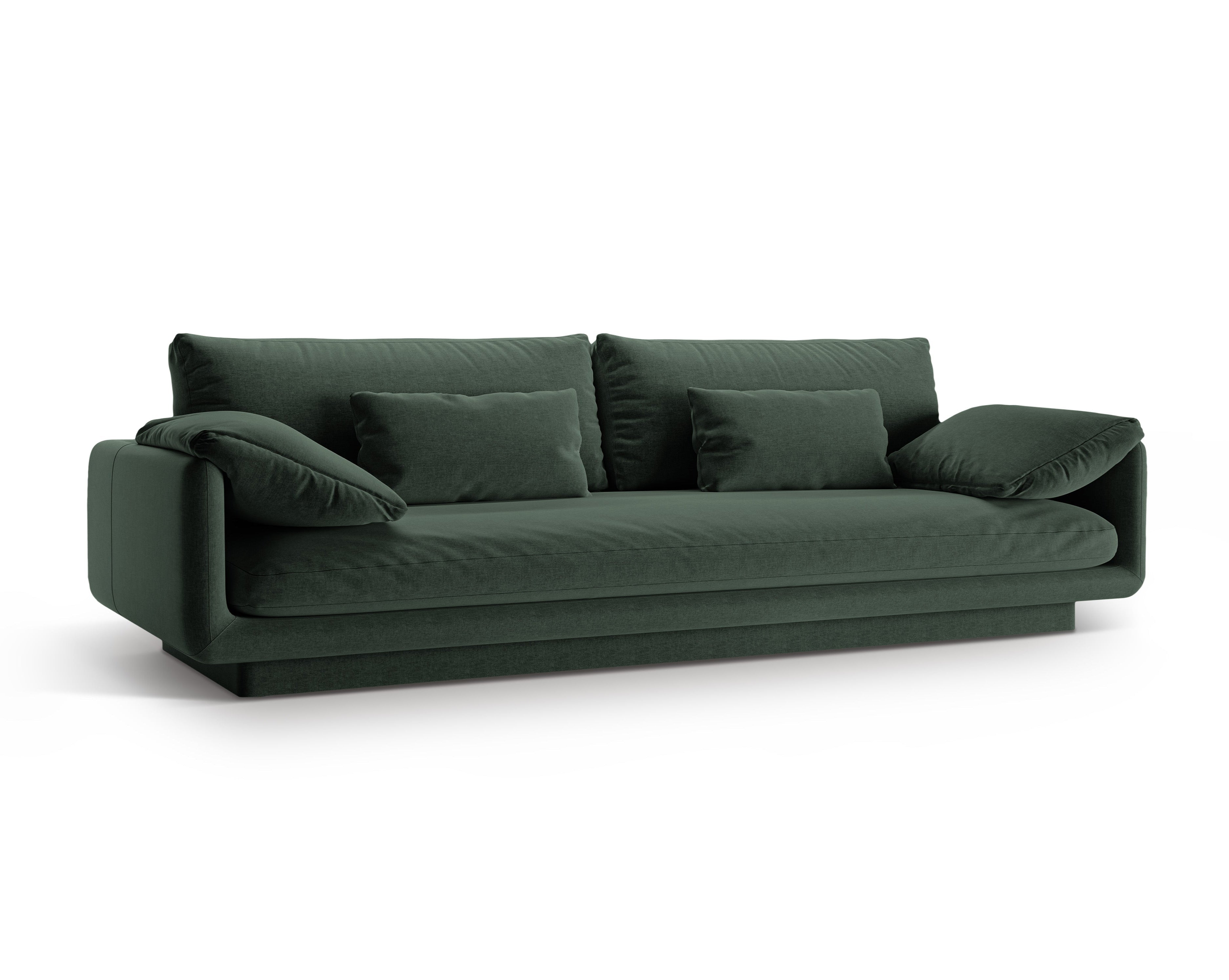 4-Personen-Sofa Torino Green