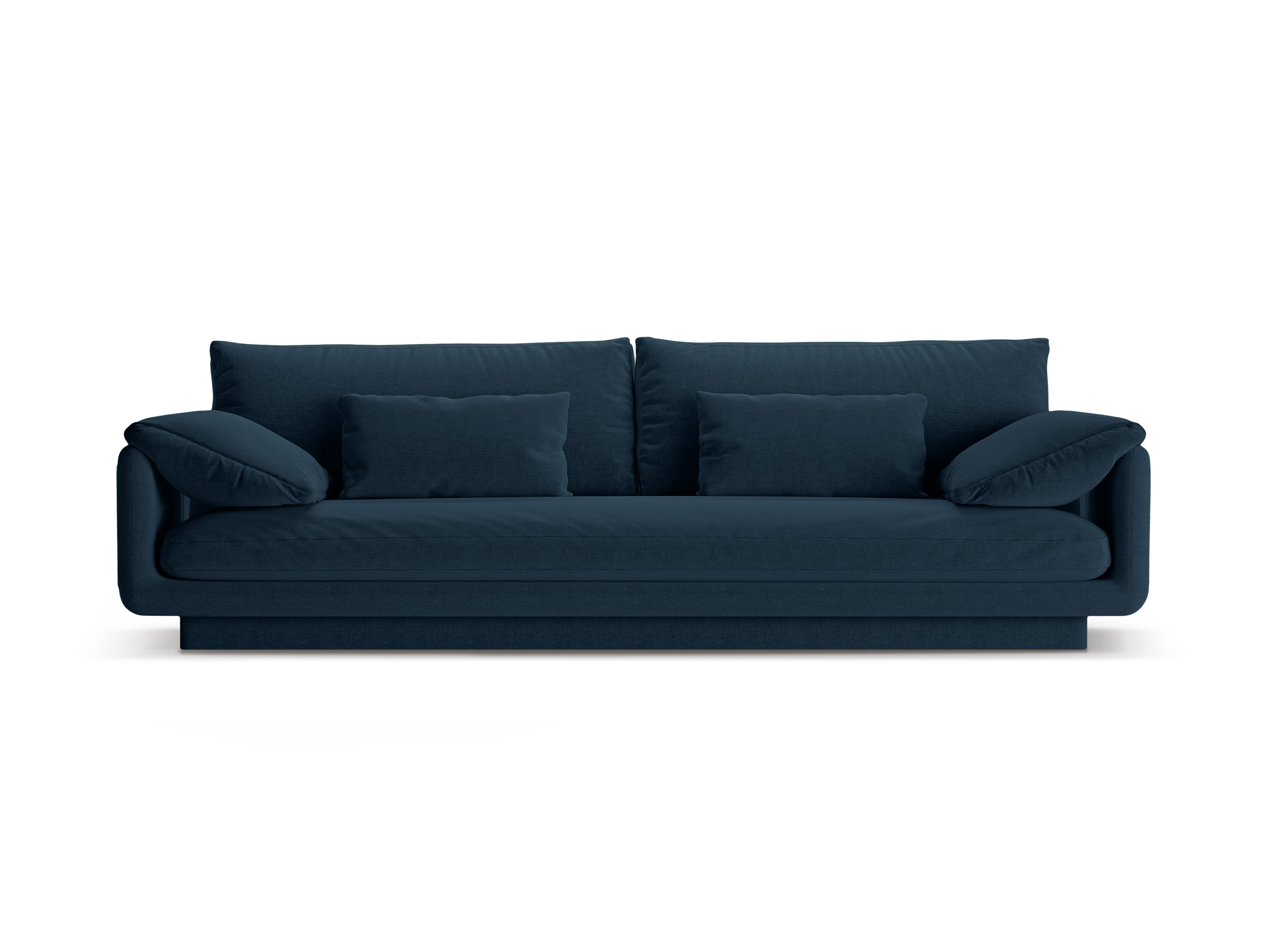 Sofa 4-persoons TORINO marineblauw