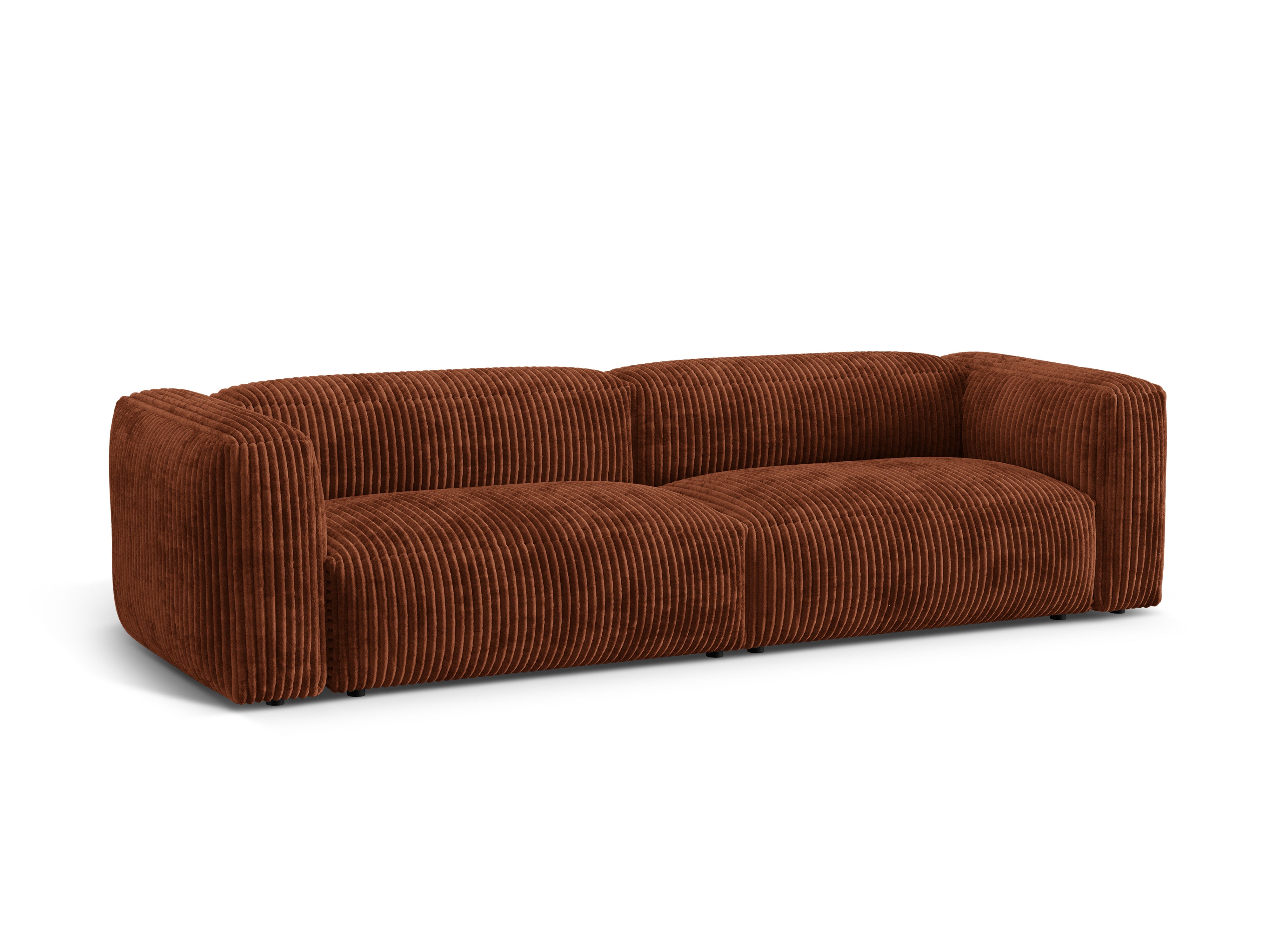 4-seater sofa martin brick corduroy