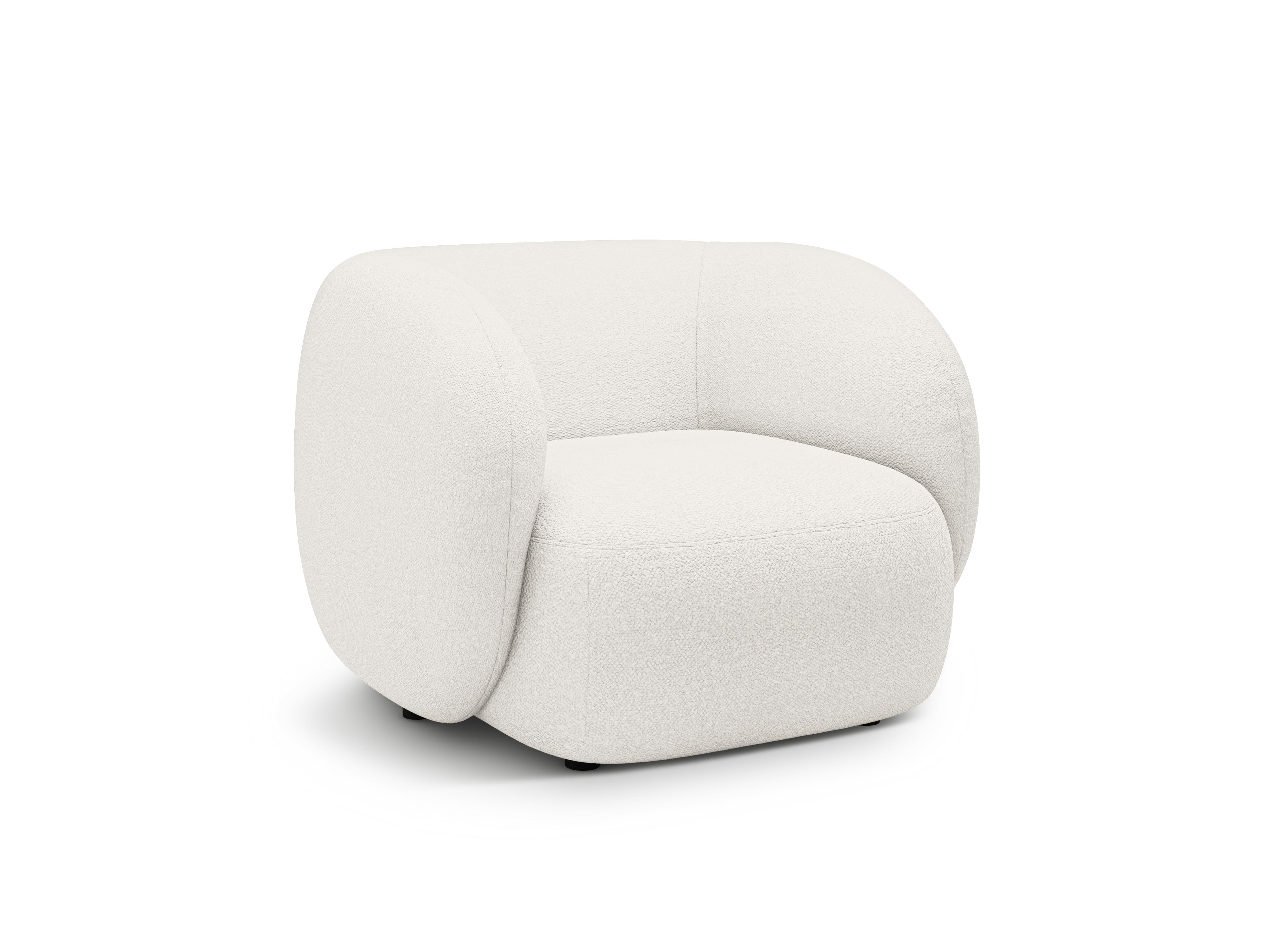 Fauteuil KATE witte boucle