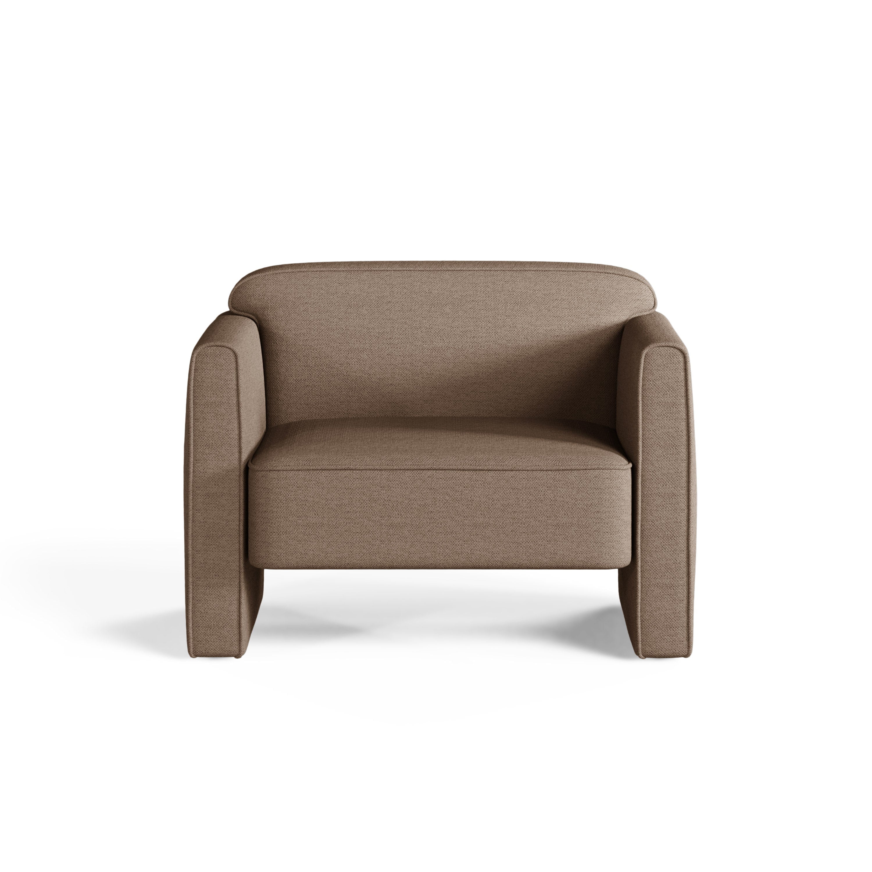 Fauteuil ABBY donkerbeige