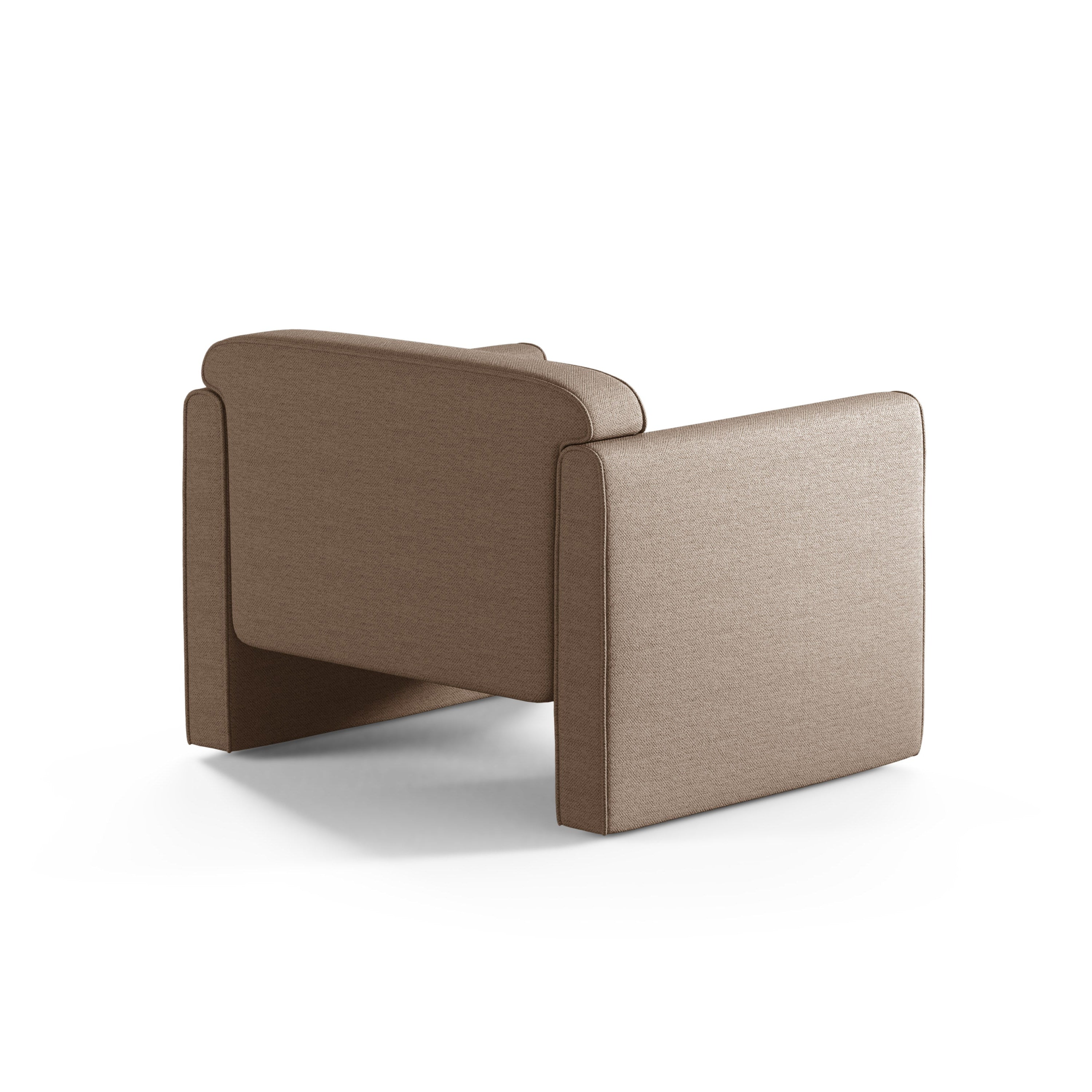 Fauteuil ABBY donkerbeige