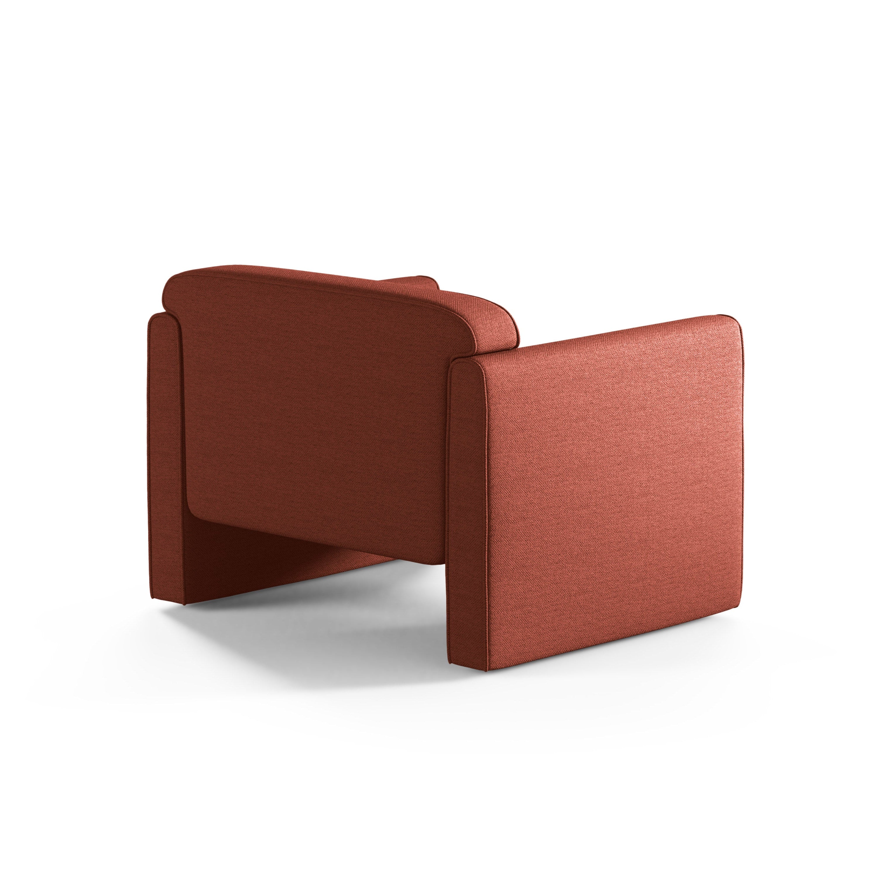 Fauteuil ABBY terracotta