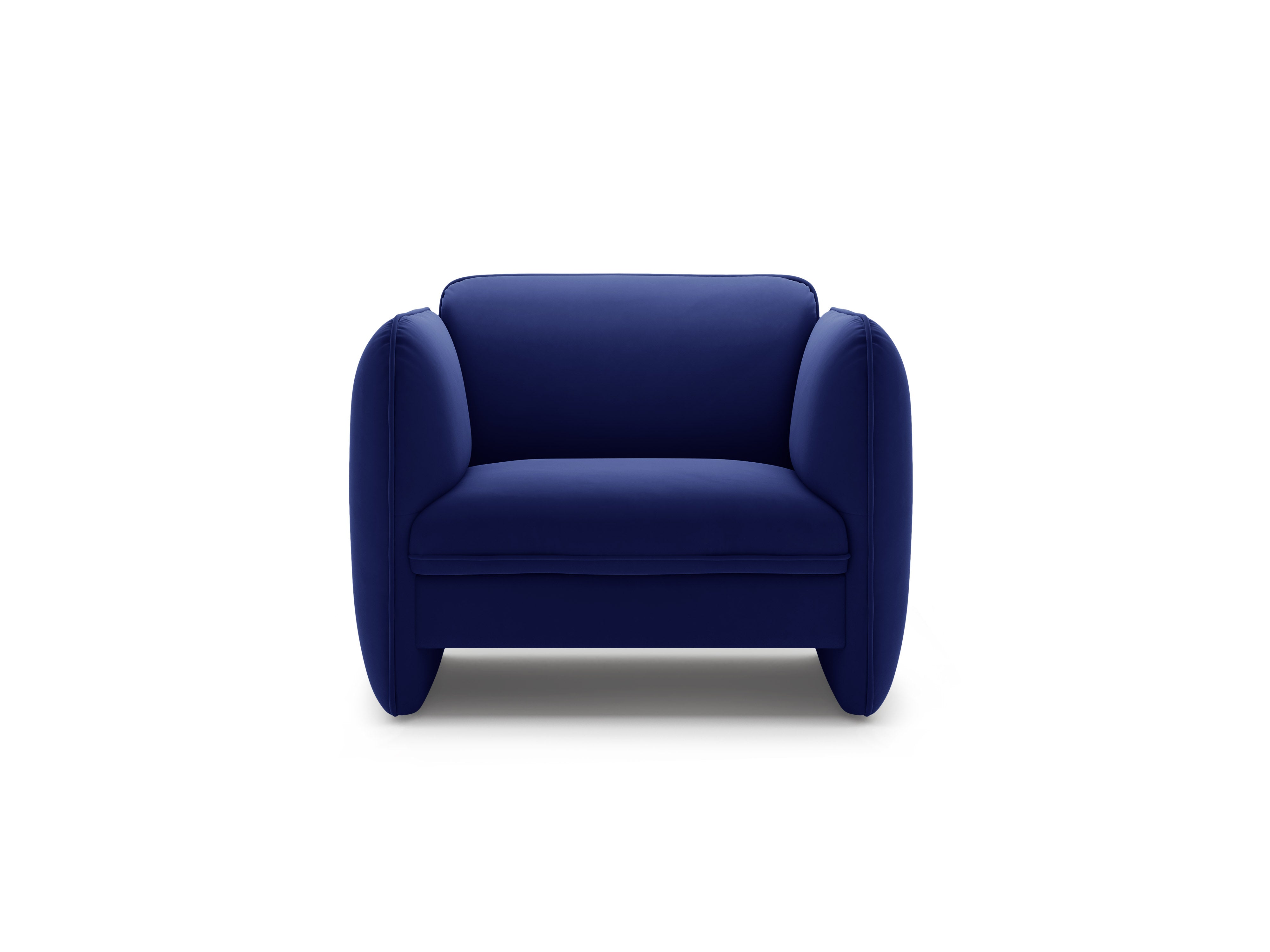 Velvet fauteuil GEORGIA kobalt