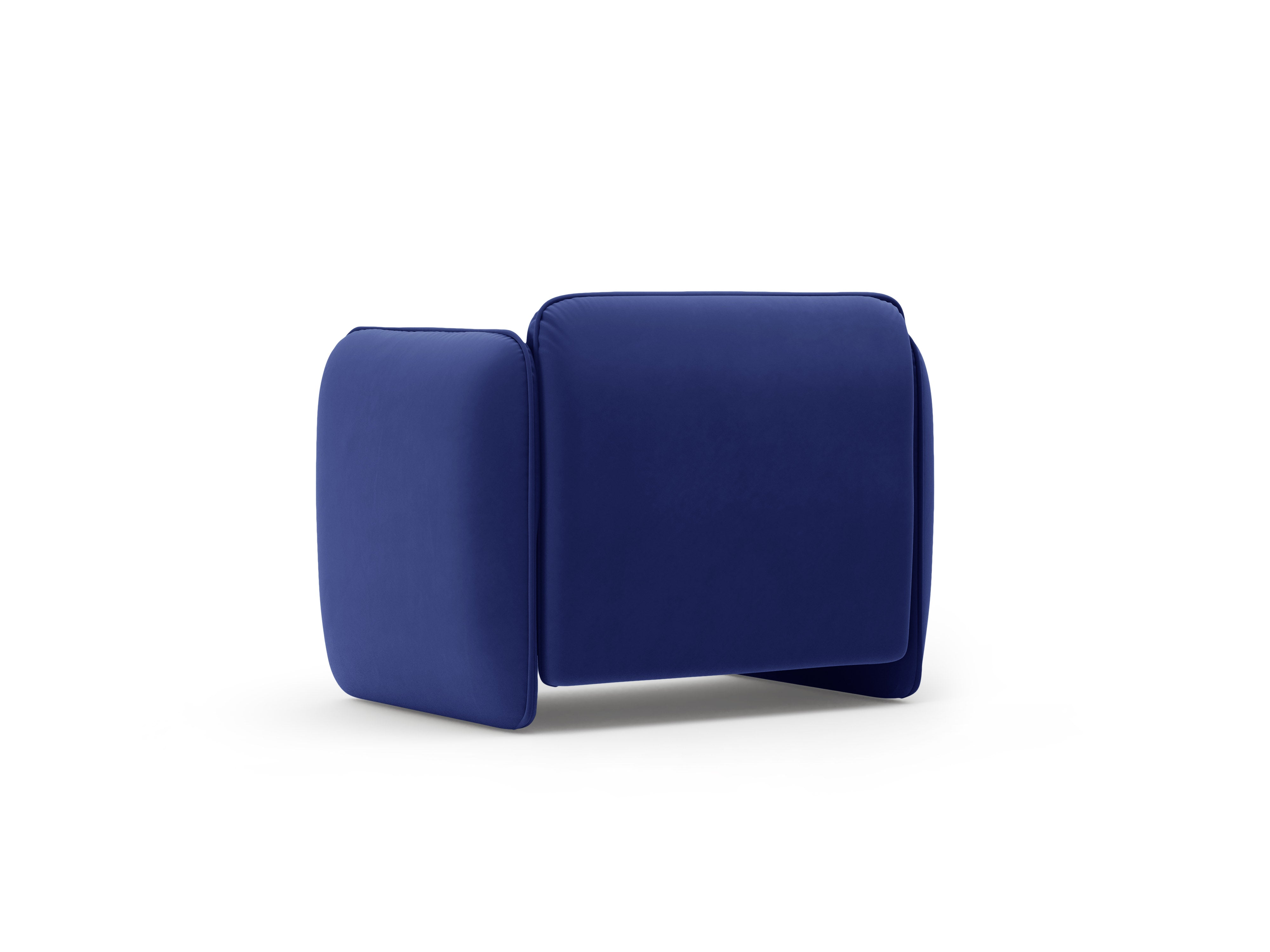 Velvet fauteuil GEORGIA kobalt
