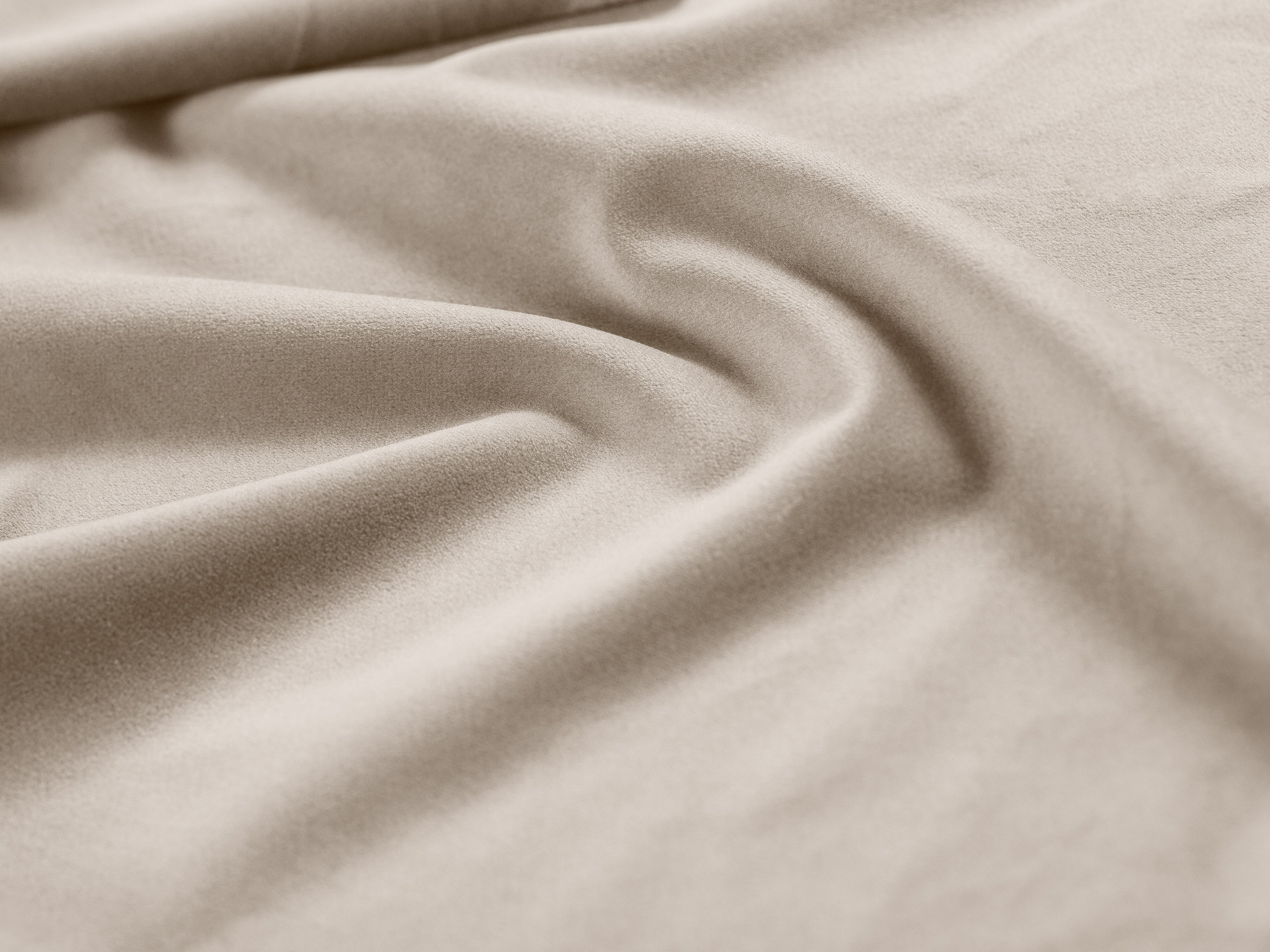 Velvet fauteuil GEORGIA lichtbeige