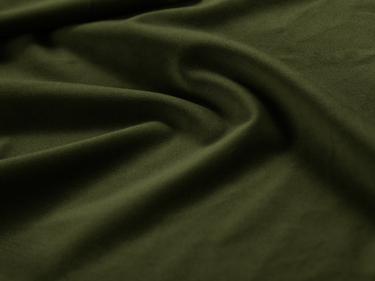 Velvet fauteuil GEORGIA legergroen
