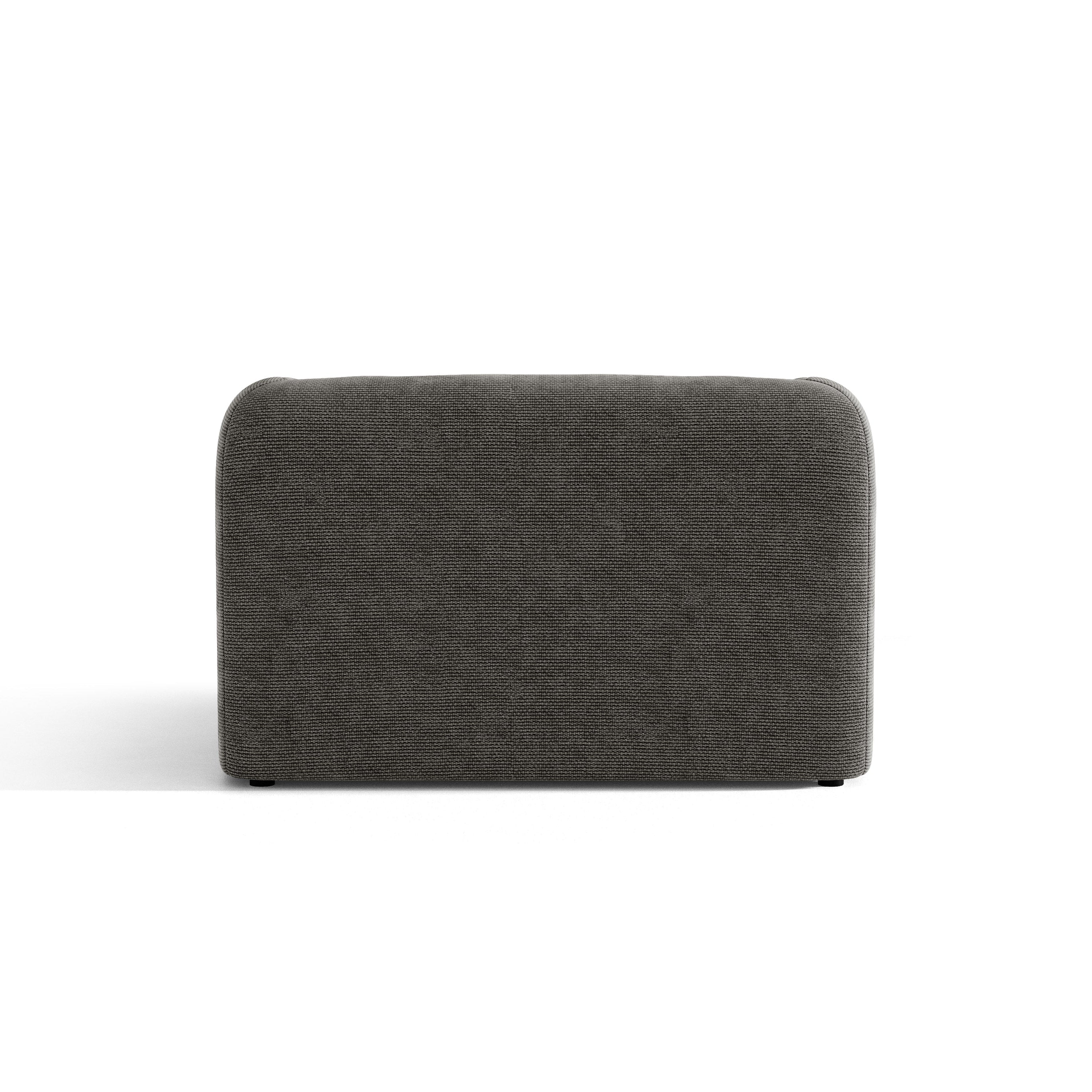 Fotel MILEY szary szenil jedwabisty – styl minimalistyczny