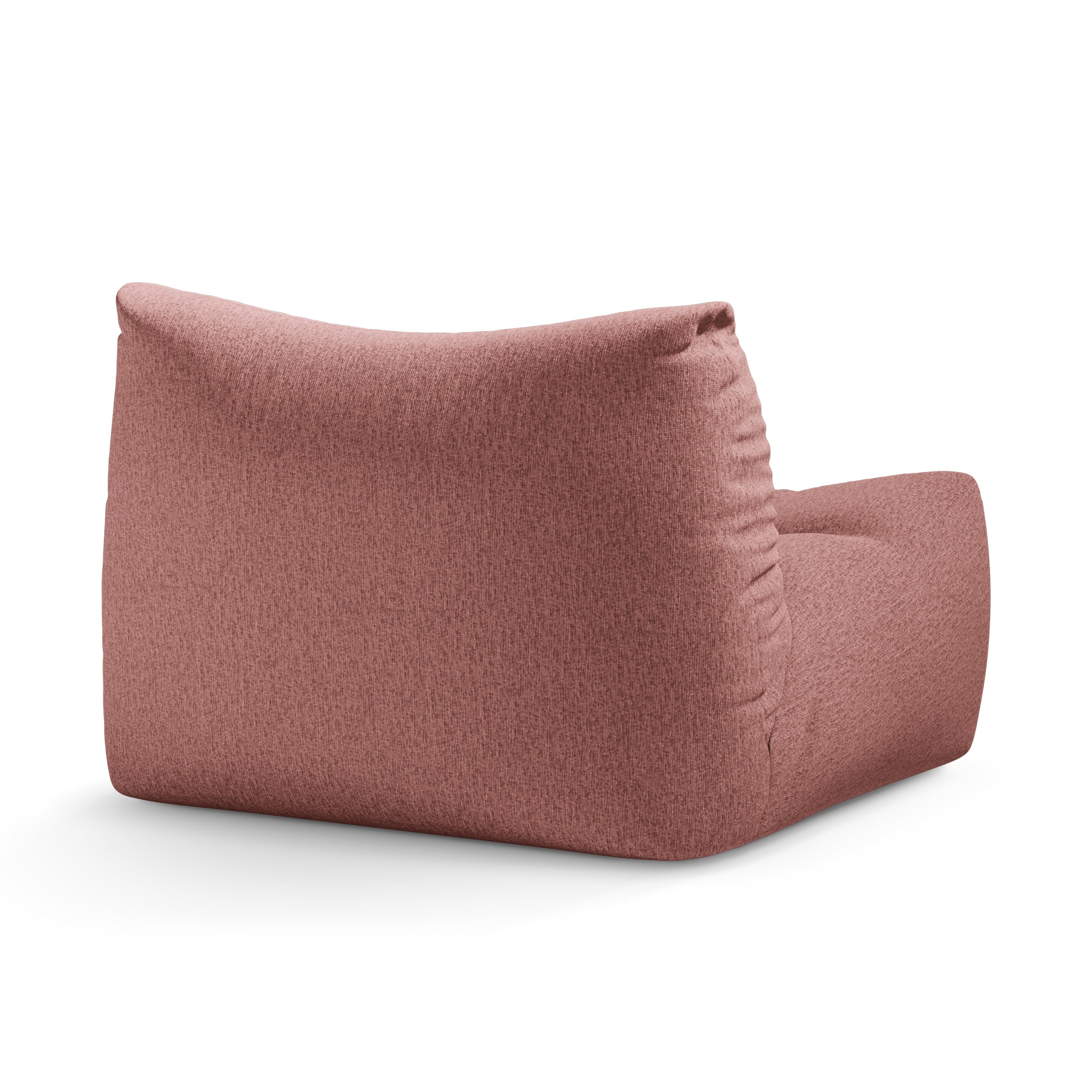 Fauteuil TOVE roze chenille