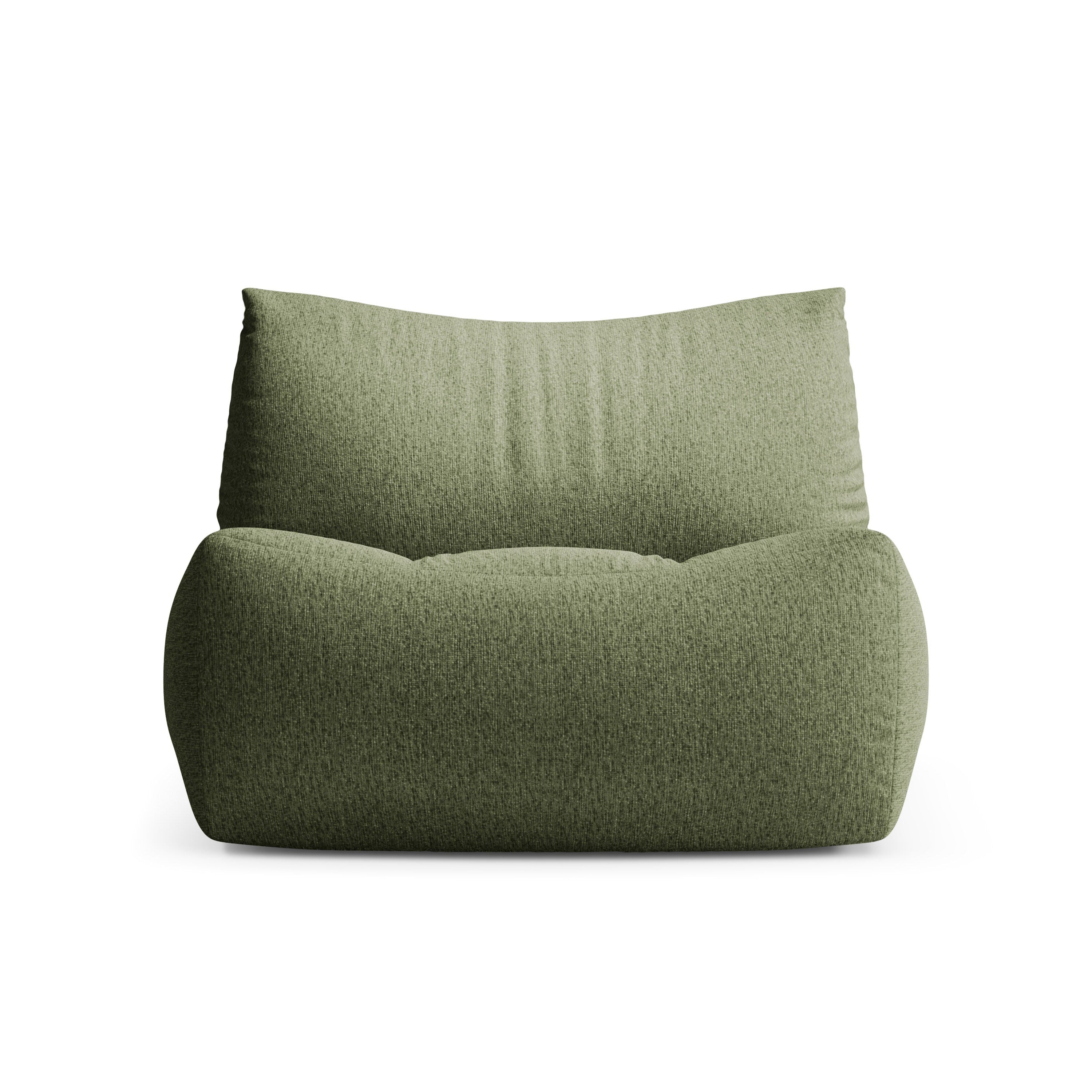 TOVE Armchair in Green Chenille