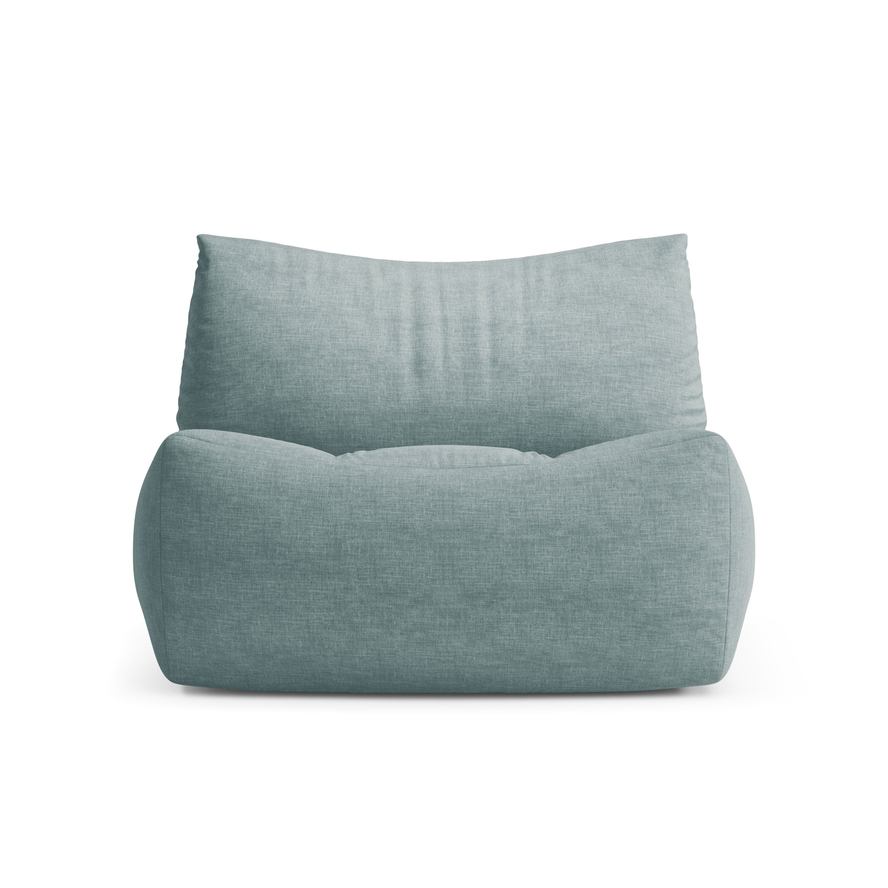 TOVE Armchair in Satin Blue