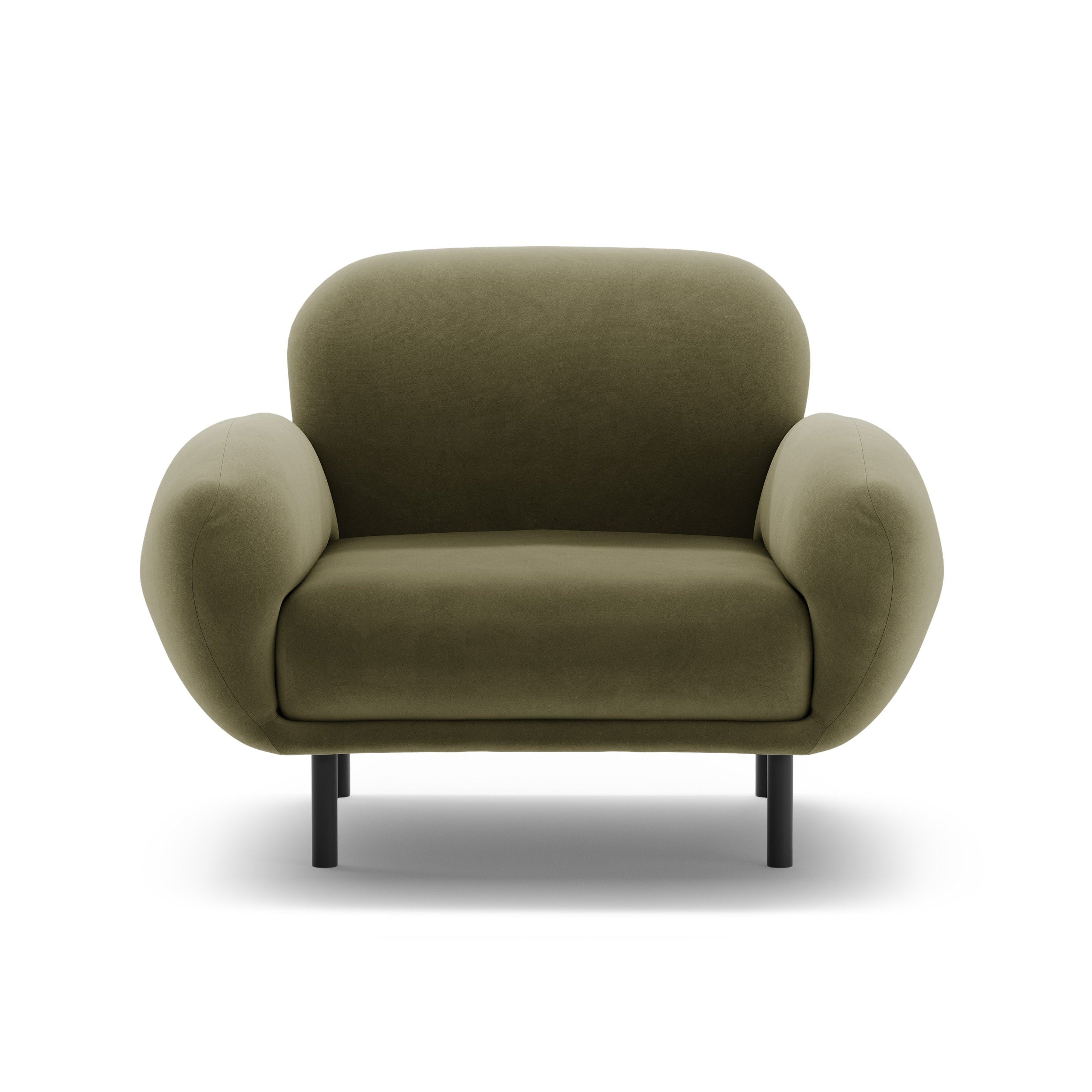 Samt Sessel POPPY grün